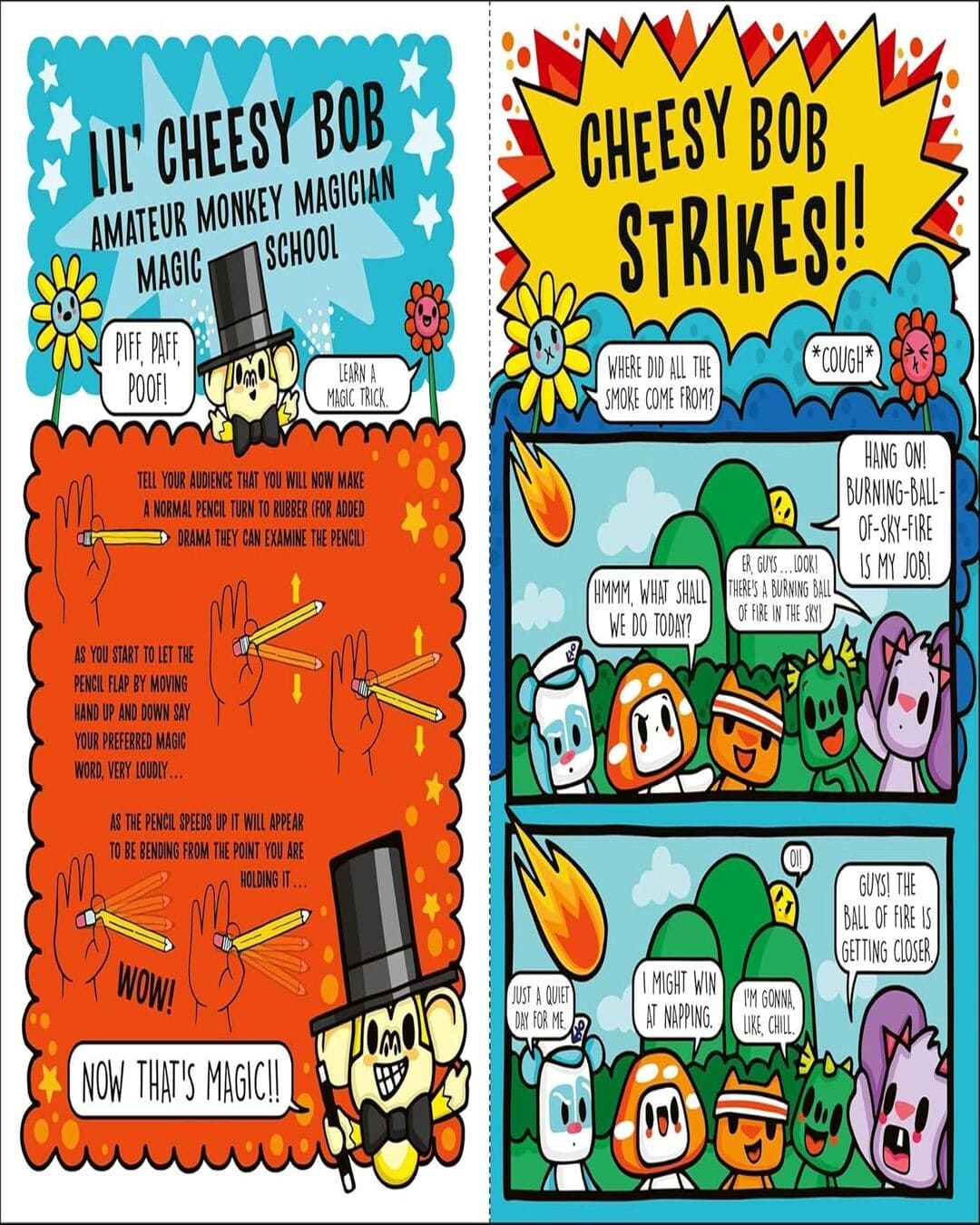 Happy Hills: CHEESY BOB STRIKES! by Sophy Henn [Paperback]
