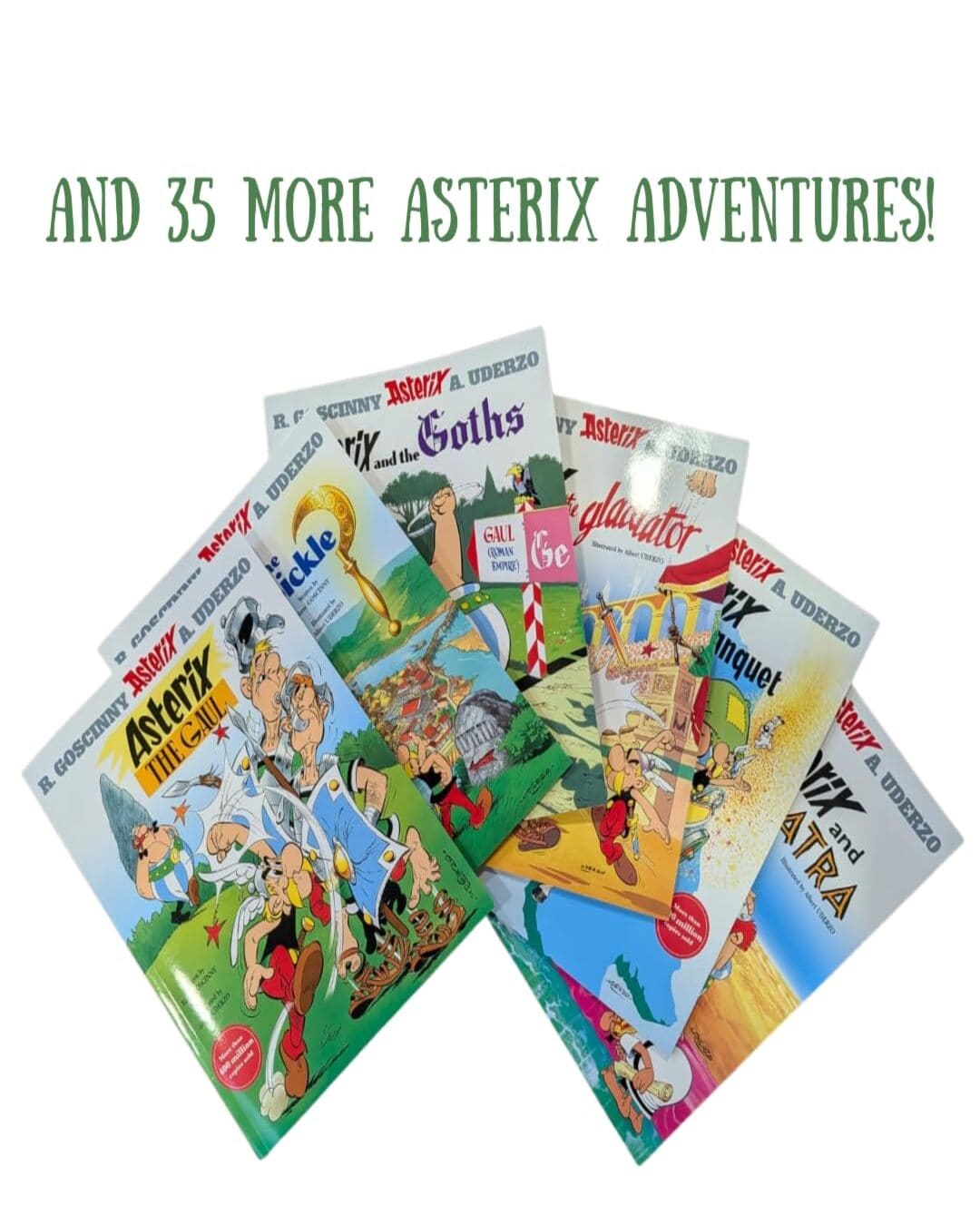 The Complete Asterix Box Set (41 Titles) by Goscinny Rene & Uderzo Albert [Box Set]