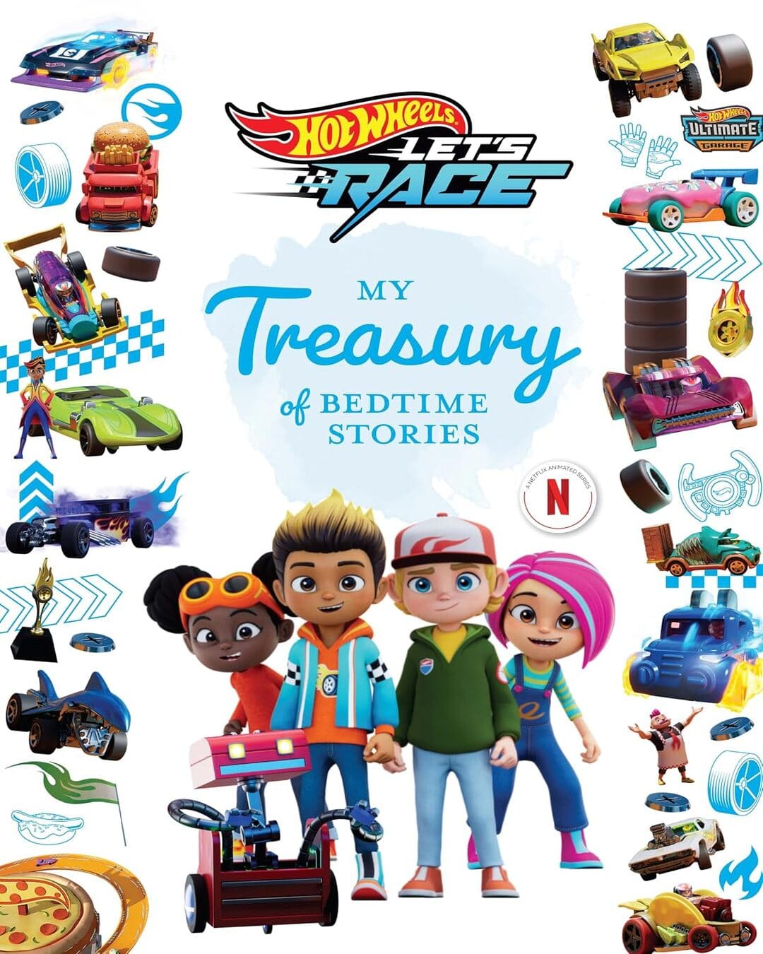 Hot Wheels: My Treasury Of Bedtime Stories (Mattel by Na [Hardcover]