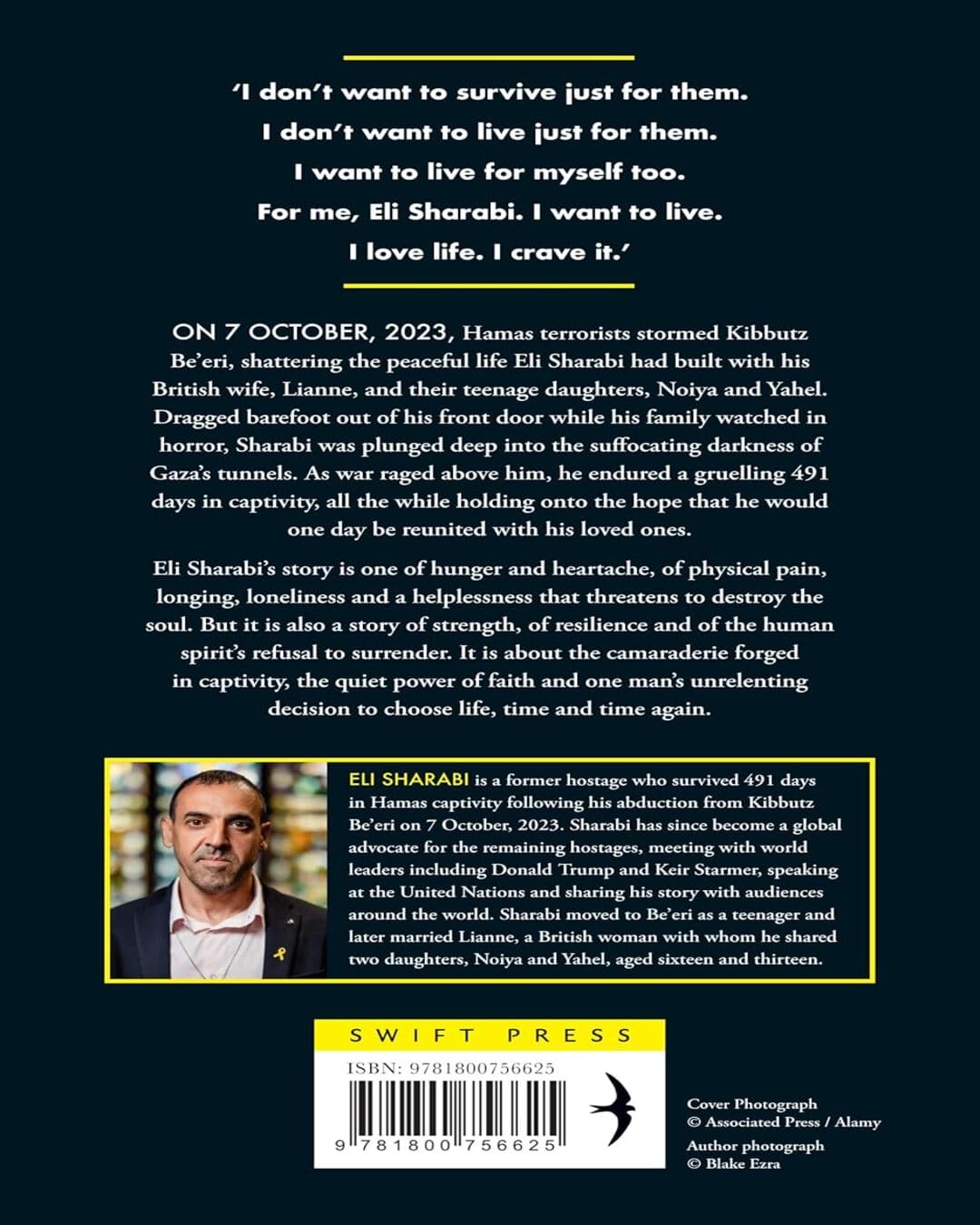 Hostage: The First Memoir By An Israeli Hostage: The Unflinching First Memoir By An Israeli Hostage by Eli Sharabi [Paperback]