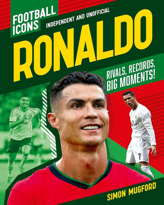 Football Icons: Ronaldo by Simon Mugford [Paperback]
