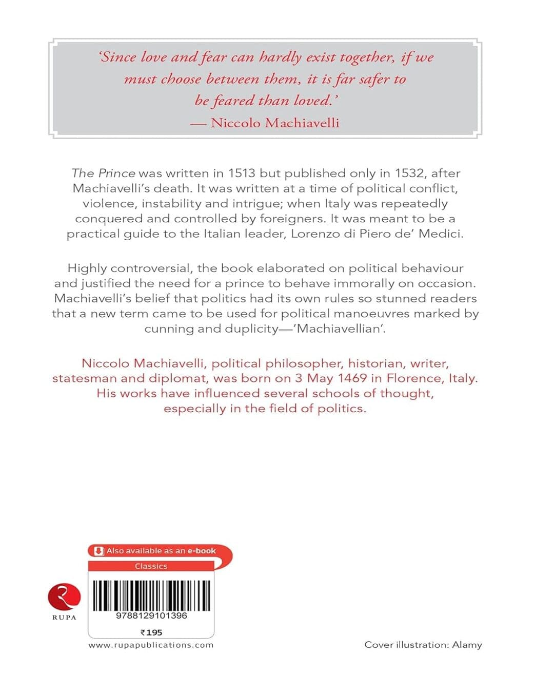 The Prince by Niccolo Machiavelli [Paperback]
