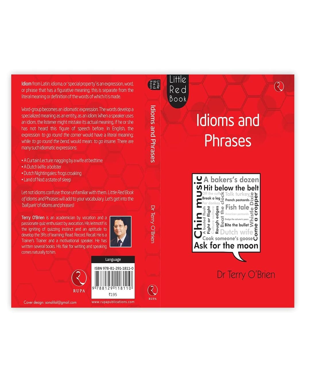 LITTLE RED BOOK: Idioms and Phrases [Paperback]