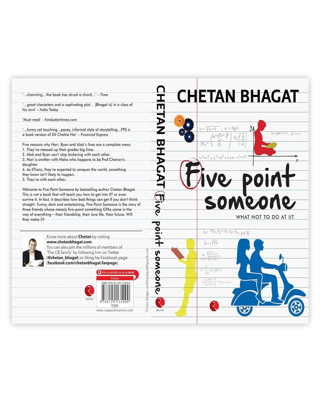 five-point-someone-what-not-to-do-at-iit-chetan-bhagat-rupa-publications