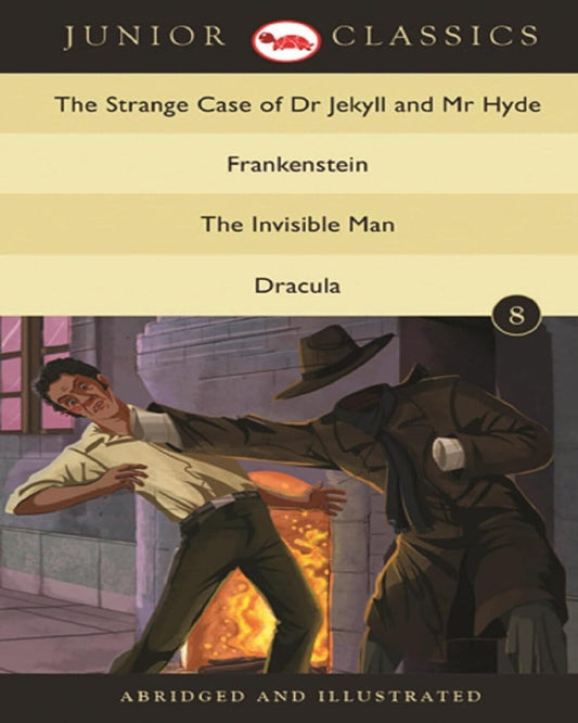Junior Classics Book 8 by R L Stevenson, M Shelly, H.G.Wells, Bram Stoker [Paperback]