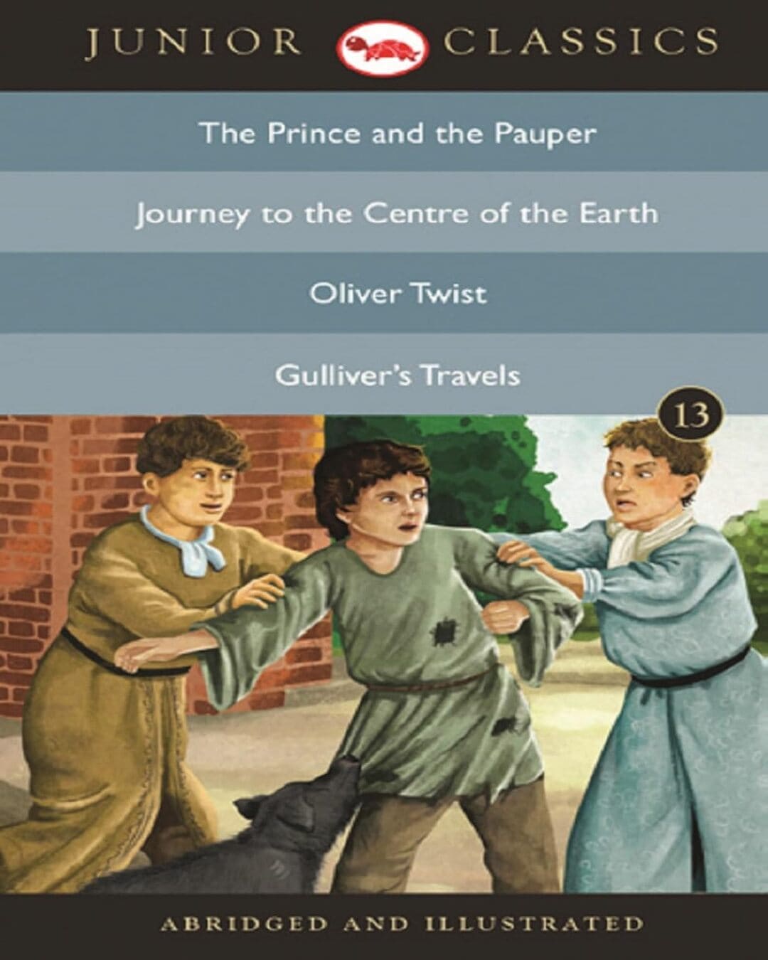 Junior Classics Book 13 by M Twain, J Verne, Charles Dickens, Jonathan Swift [Paperback]