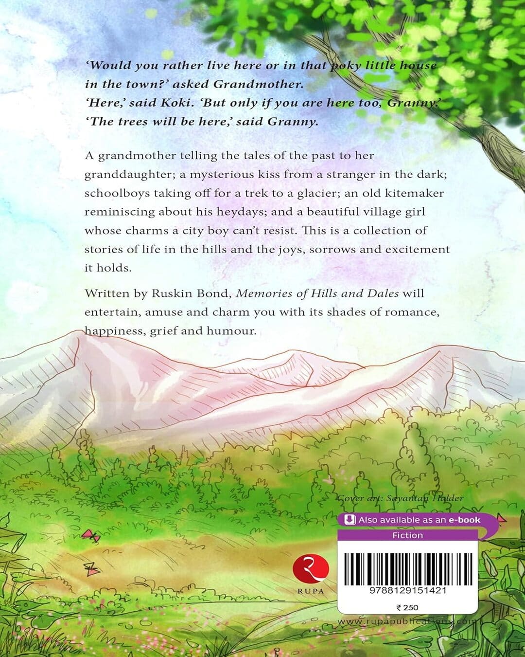 Memories of Hills and Dales by Ruskin Bond [Paperback]