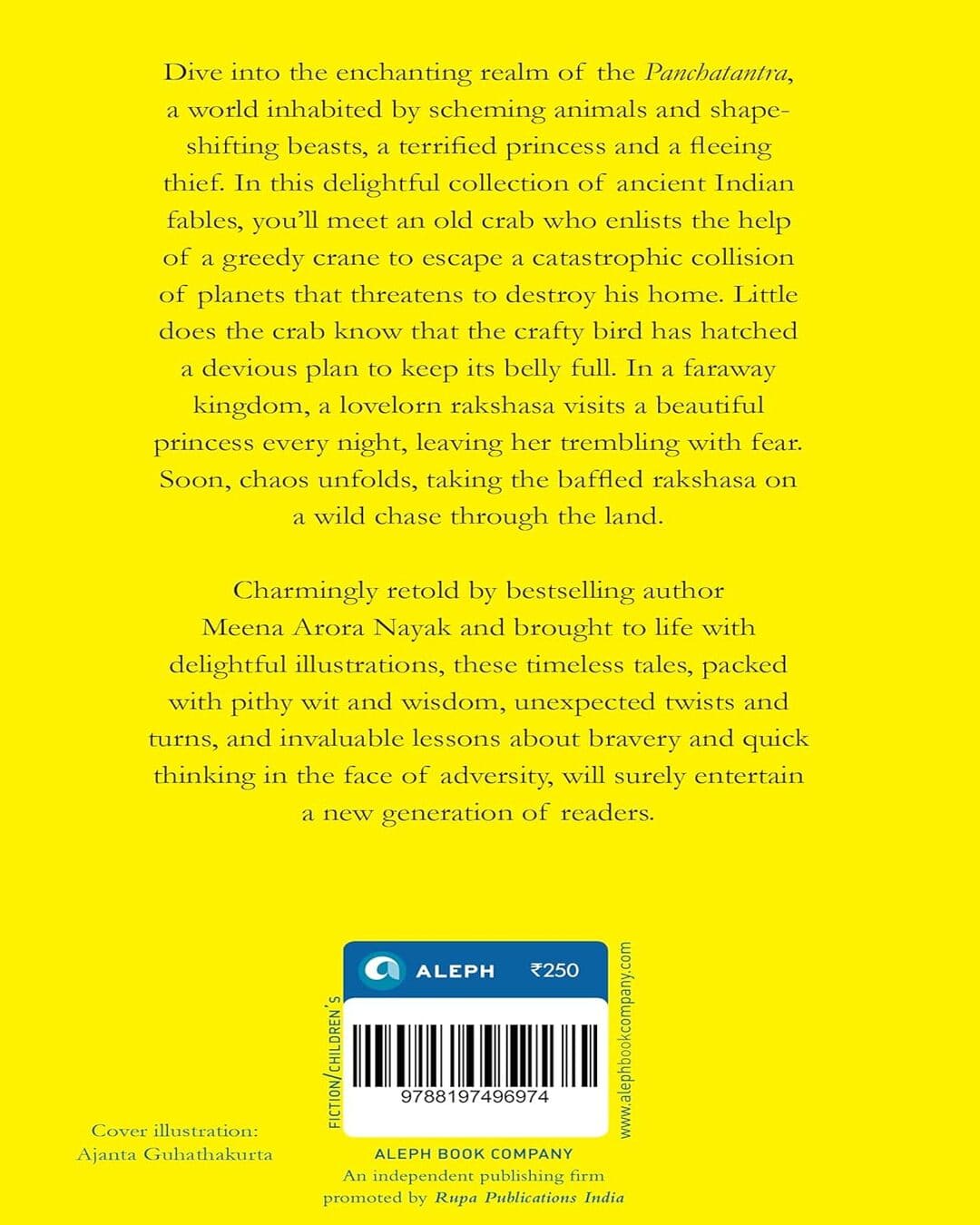 How the Greedy Crane Was Killed by the Clever Crab: Two Stories from the Panchatantra by Meena Arora Nayak [Hardcover]