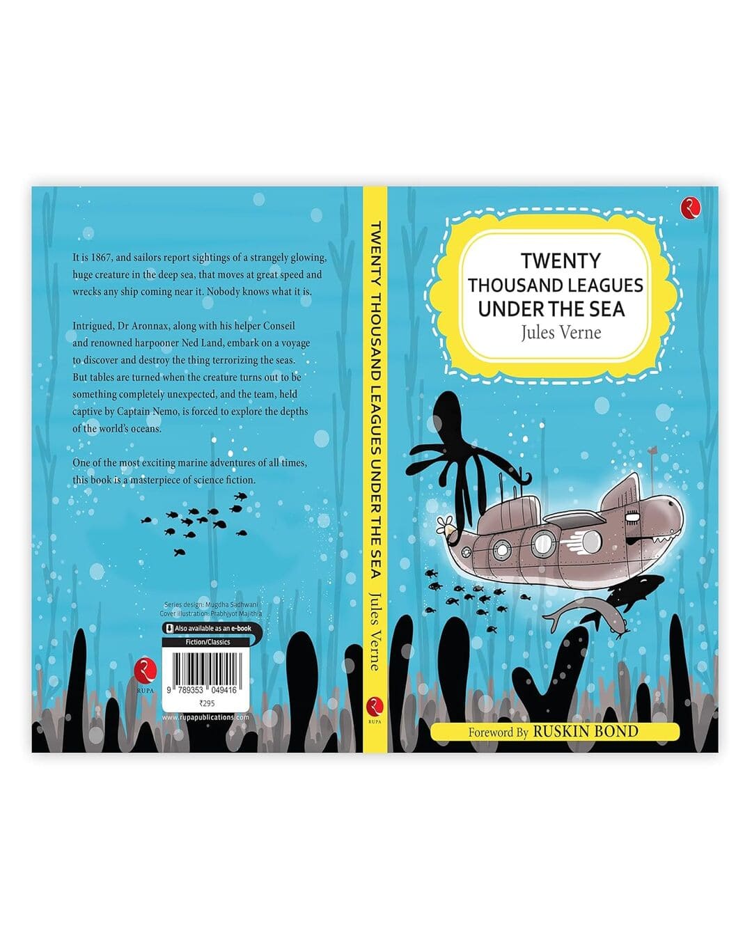 Twenty Thousand Leagues Under The Sea by Jules Verne [Paperback]