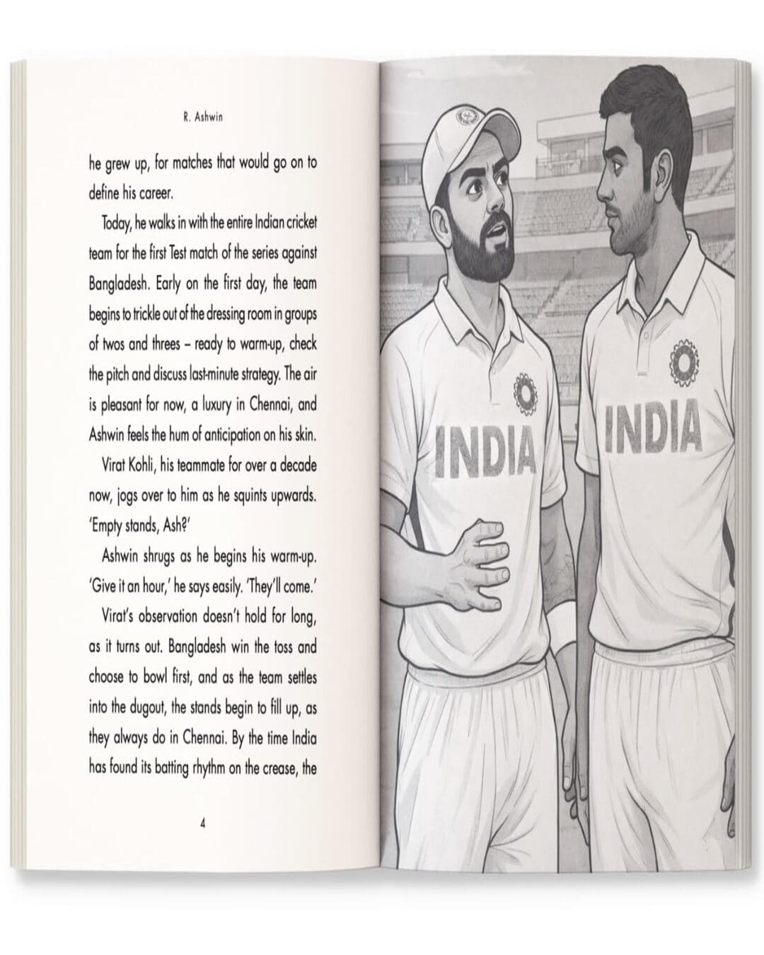 Ultimate Indian Cricket Champions: R. Ashwin by  Harismita Vaideswaran [Paperback]