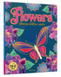 Flowers Coloring Book For Adults by Wonder House Books [Paperback]