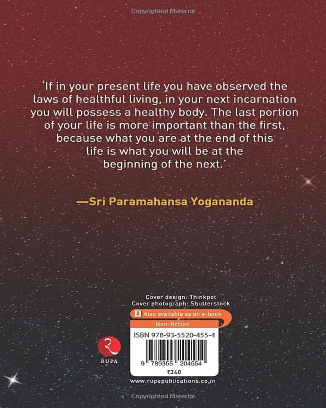 Karma And You: Creat Your Own Destiny by Ram K. Sharma [Hardcover]