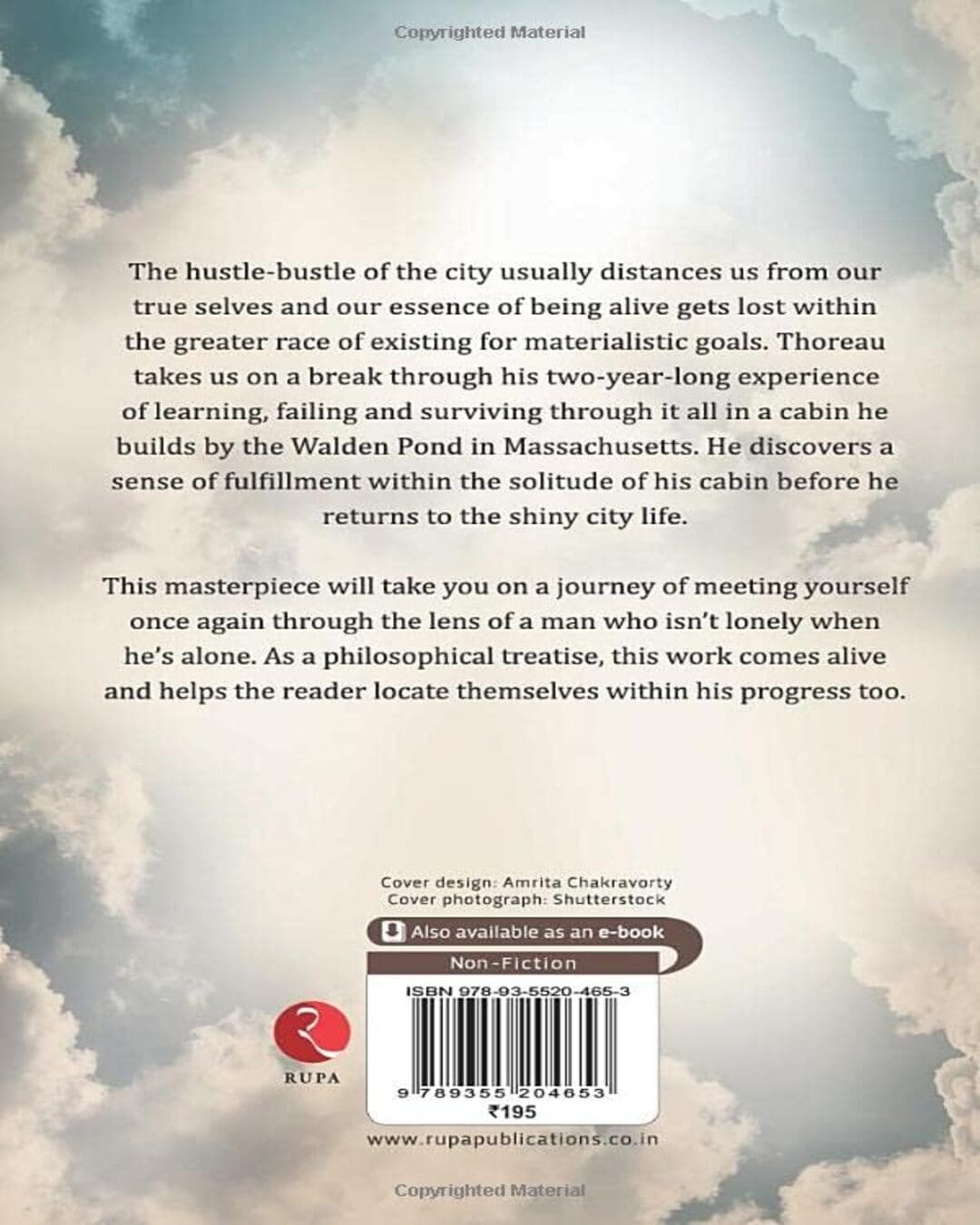 Walden by Henry David Thoreau [Paperback]