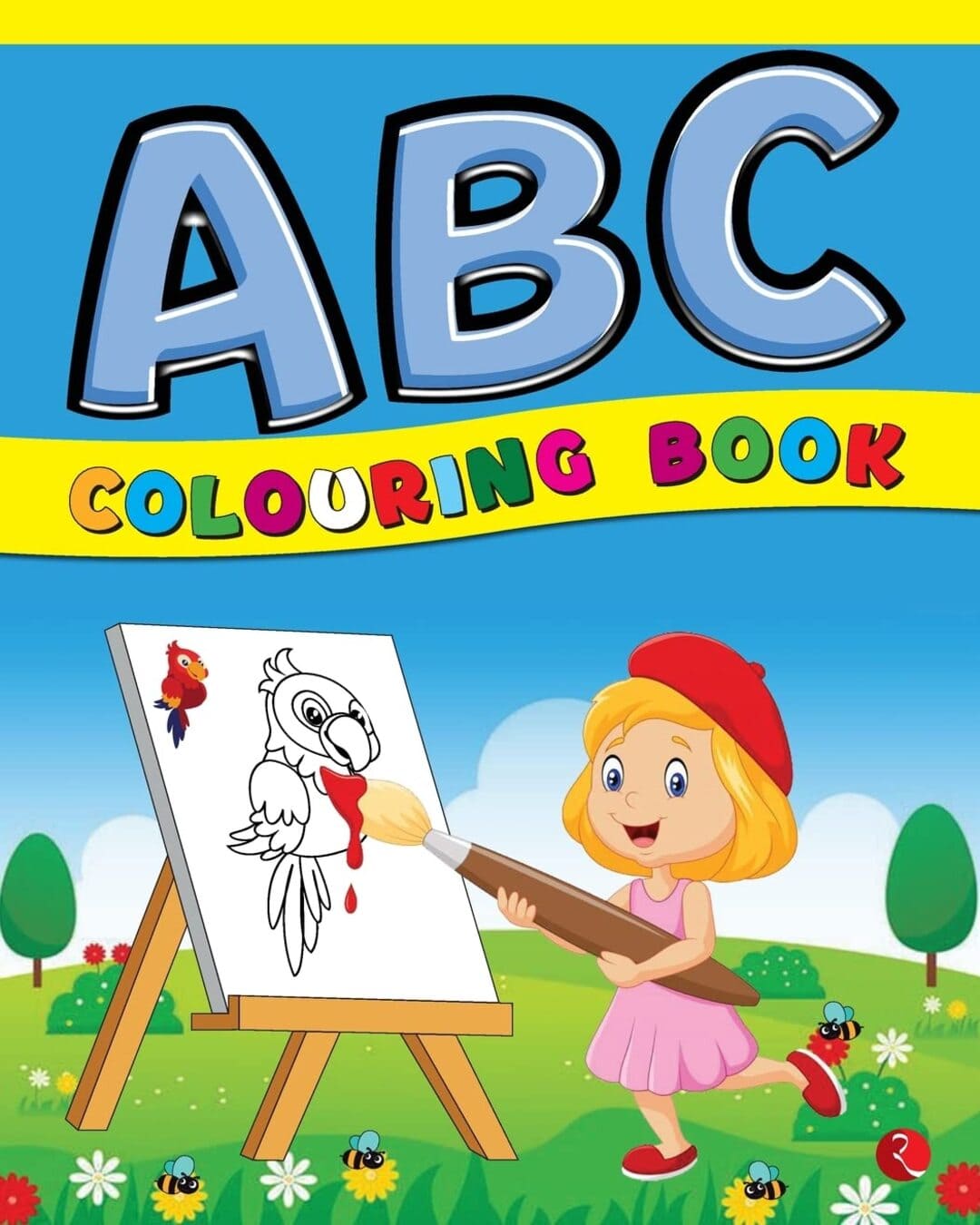 ABC Colouring Book for Age 2-3 years [Paperback]