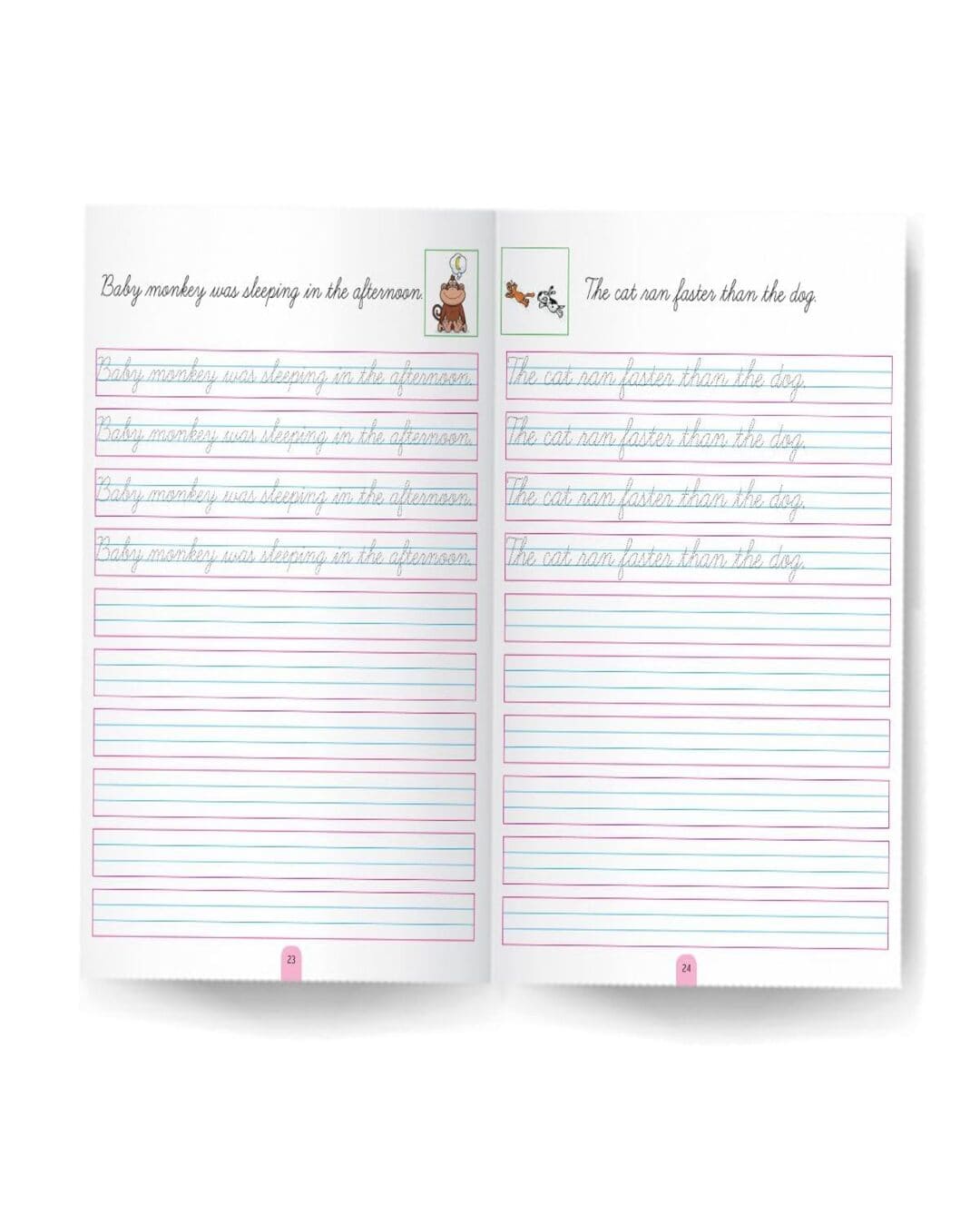 Cursive Writing : Sentences by Moonstone [Paperback]