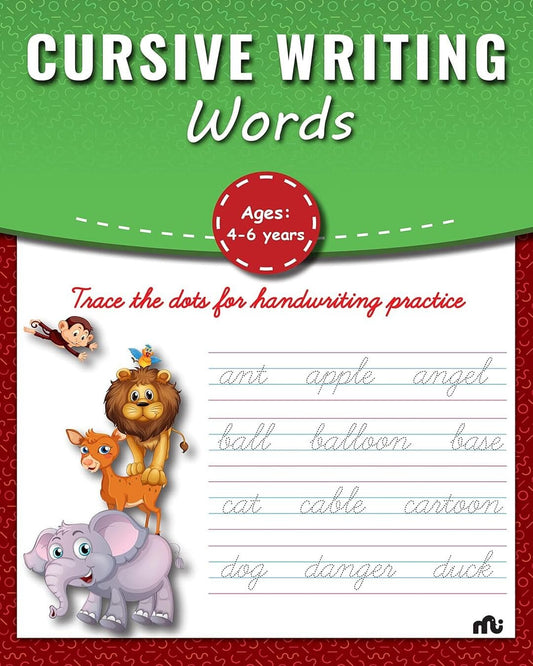 Cursive Writing : Words by Moonstone [Paperback]