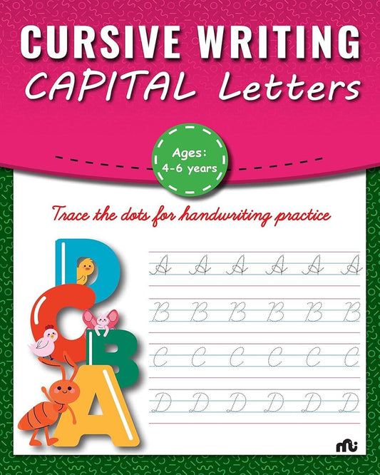 Cursive Writing : Capital Letters by Moonstone [Paperback]