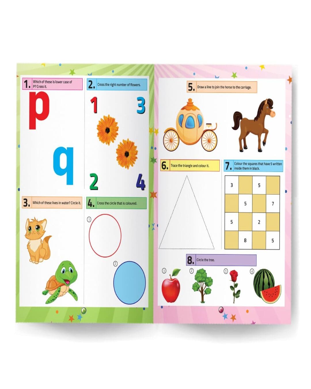 Brilliant Brain Activities Book (age 5+) by Moonstone [Paperback]