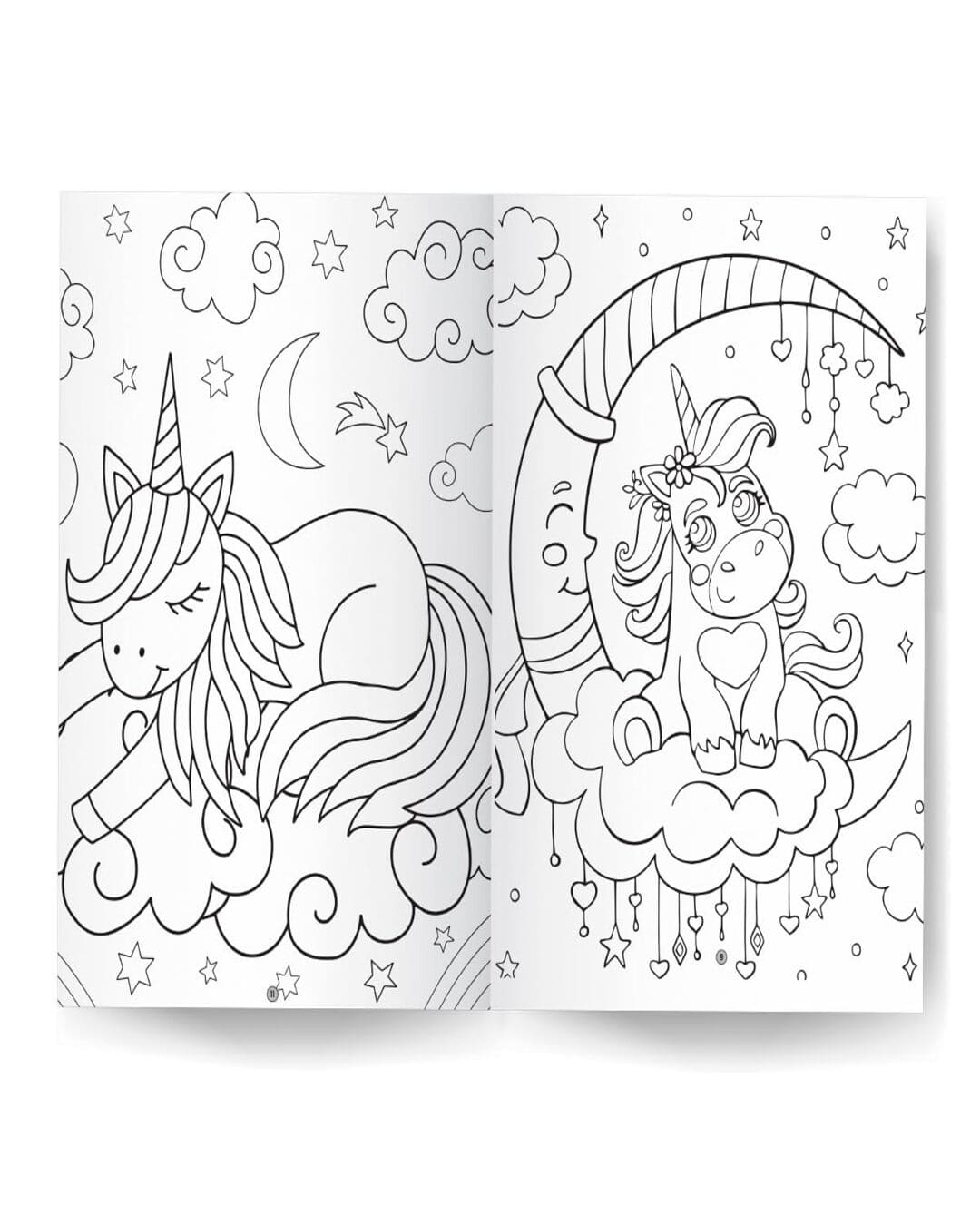 Unicorn Colouring Book: 101 Fun Activity Colouring Book For Children by Moonstone [Paperback]