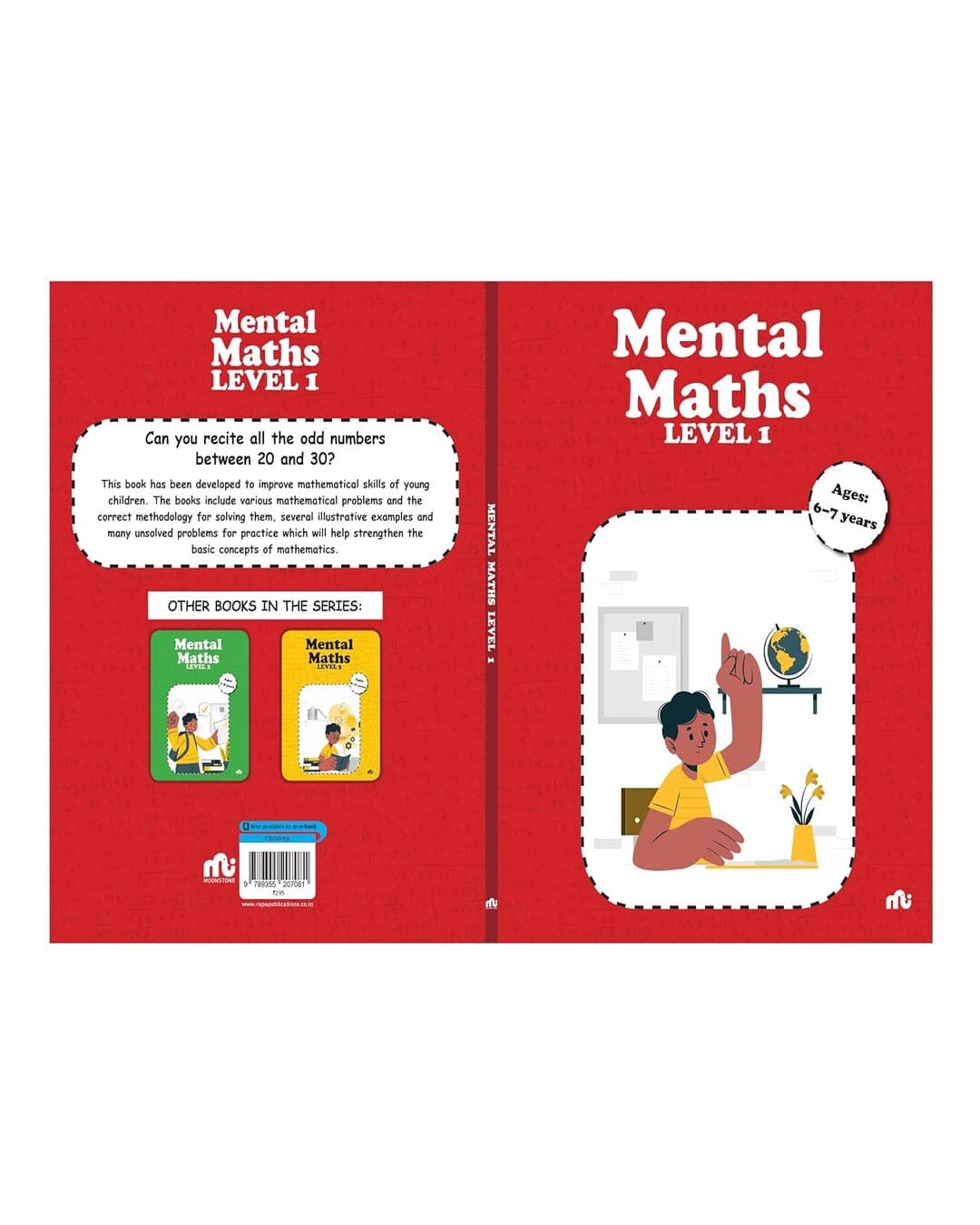 Mental Mths Level -1 by Moonstone [Paperback]