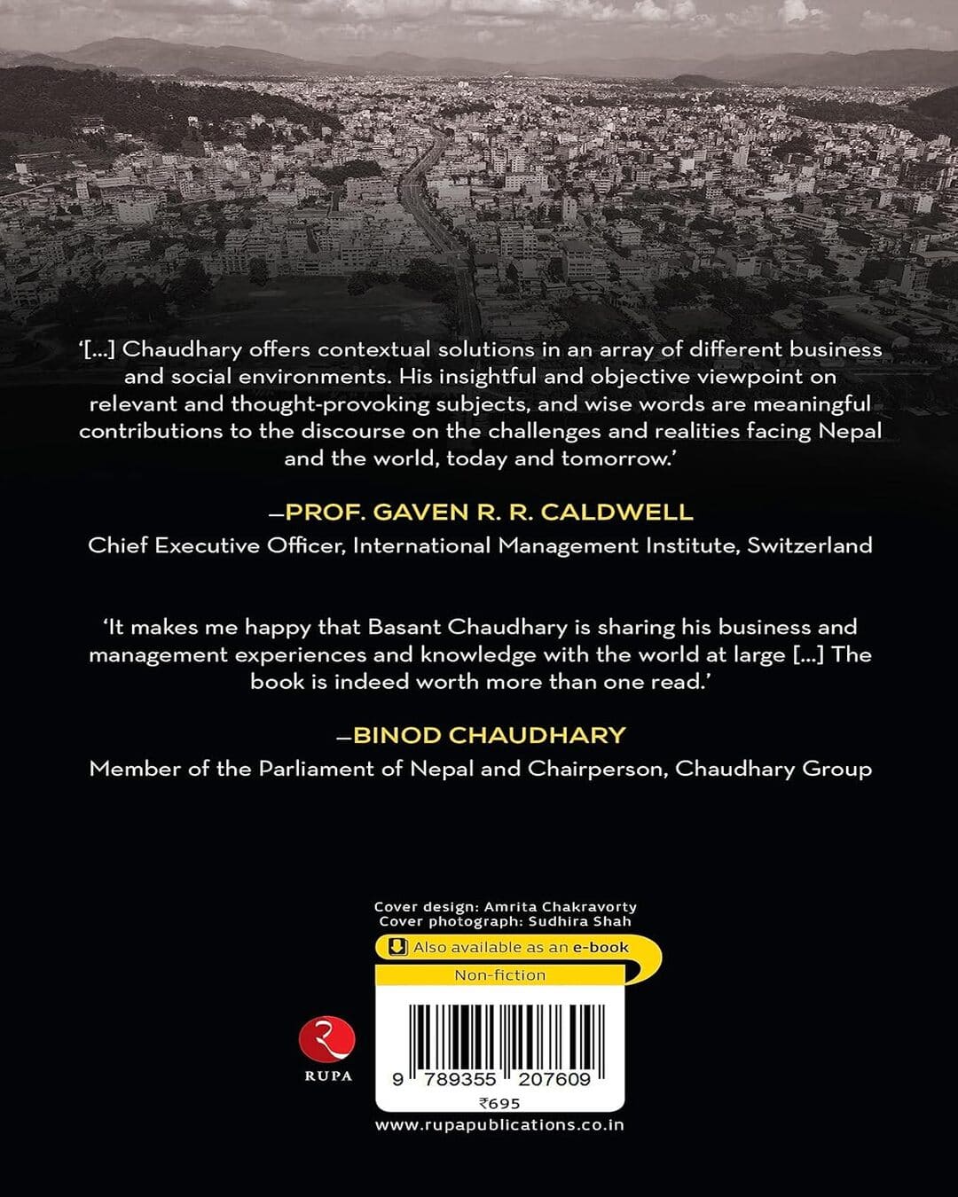 Management 360 Degrees Making A New Nepal by Basant Chaudhary [Hardcover]