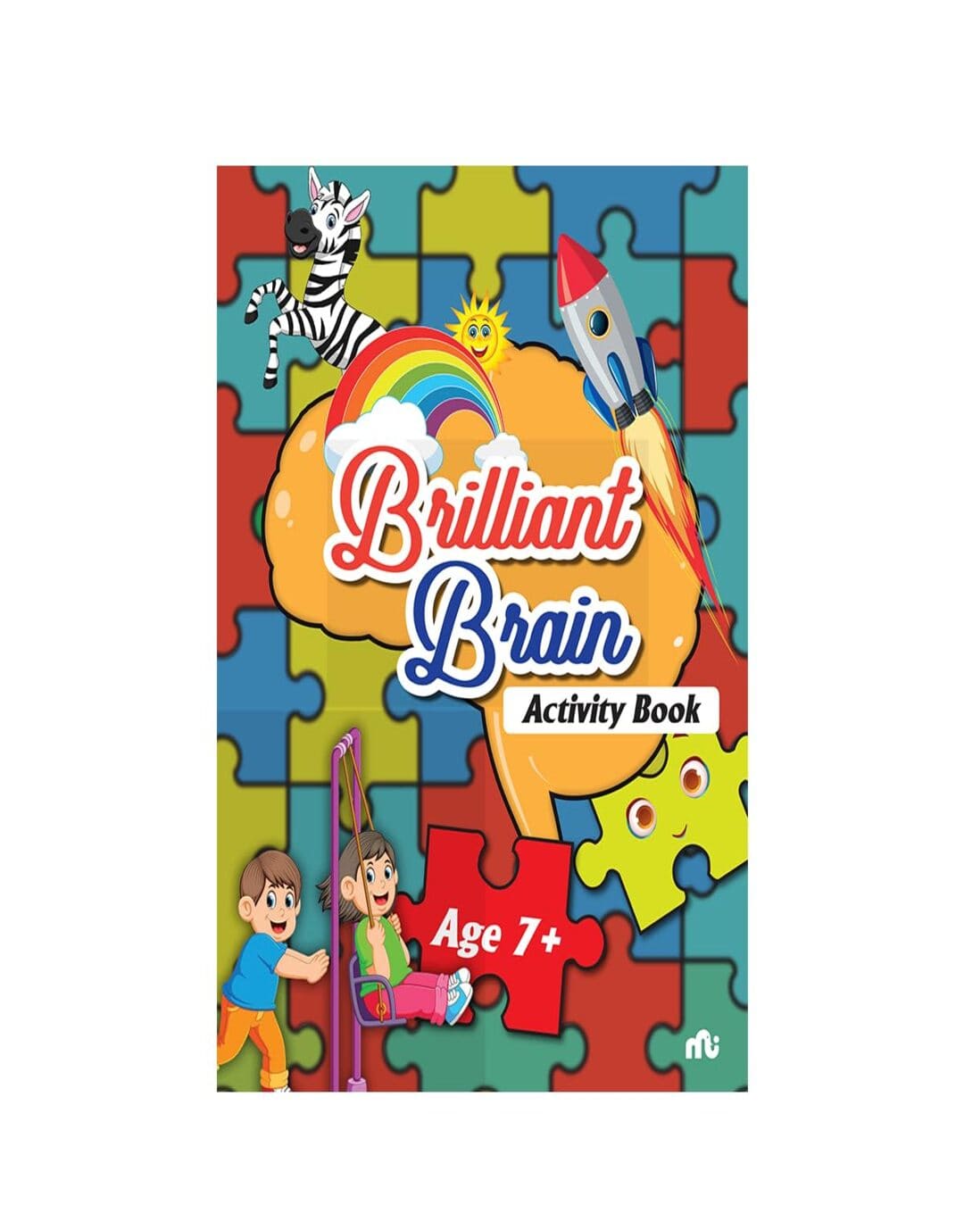 Brilliant Brain Activities Book (age 7+) by Moonstone [Paperback]