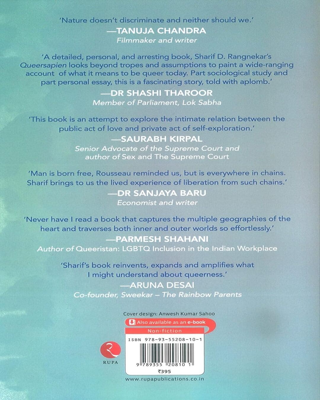 Queersapien by Sharif D. Rangnekar [Hardcover]