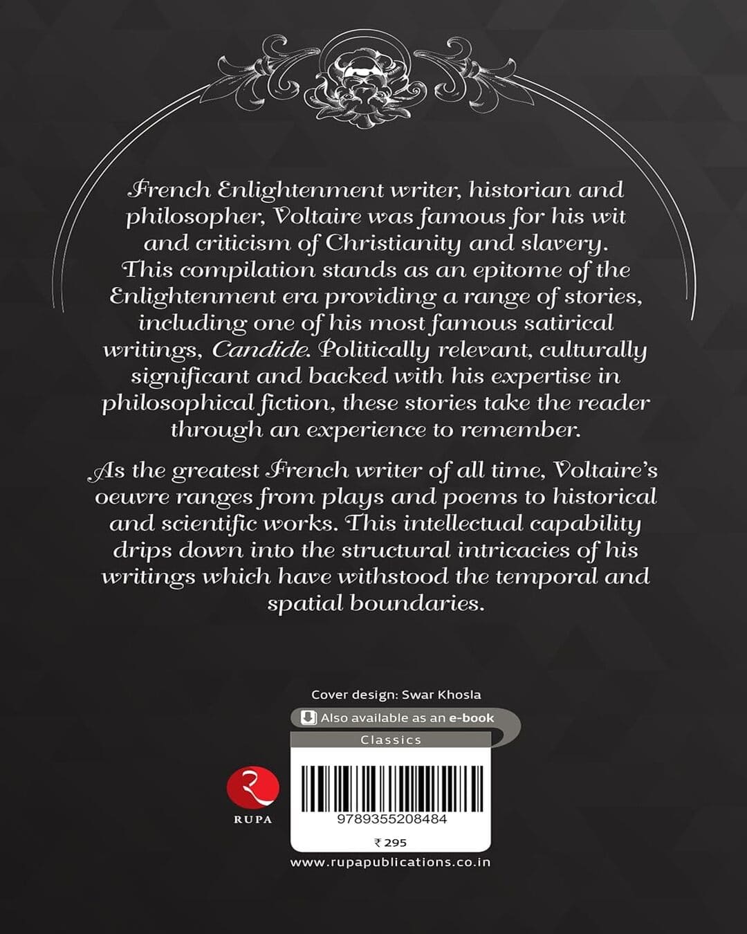Candide and Other Selected Writings by Voltaire [Paperback]