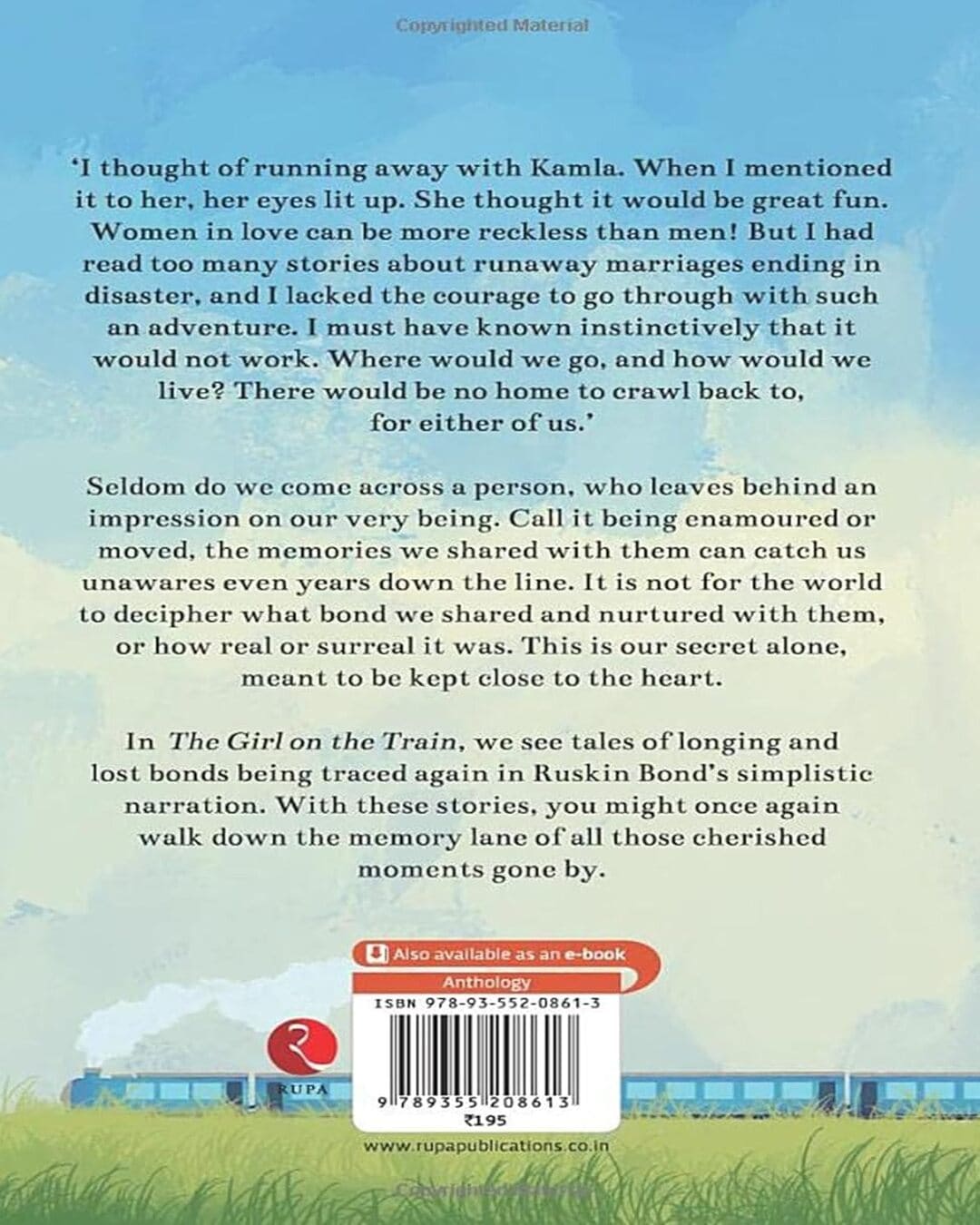 The Girl on the Train by Ruskin Bond [Paperback]