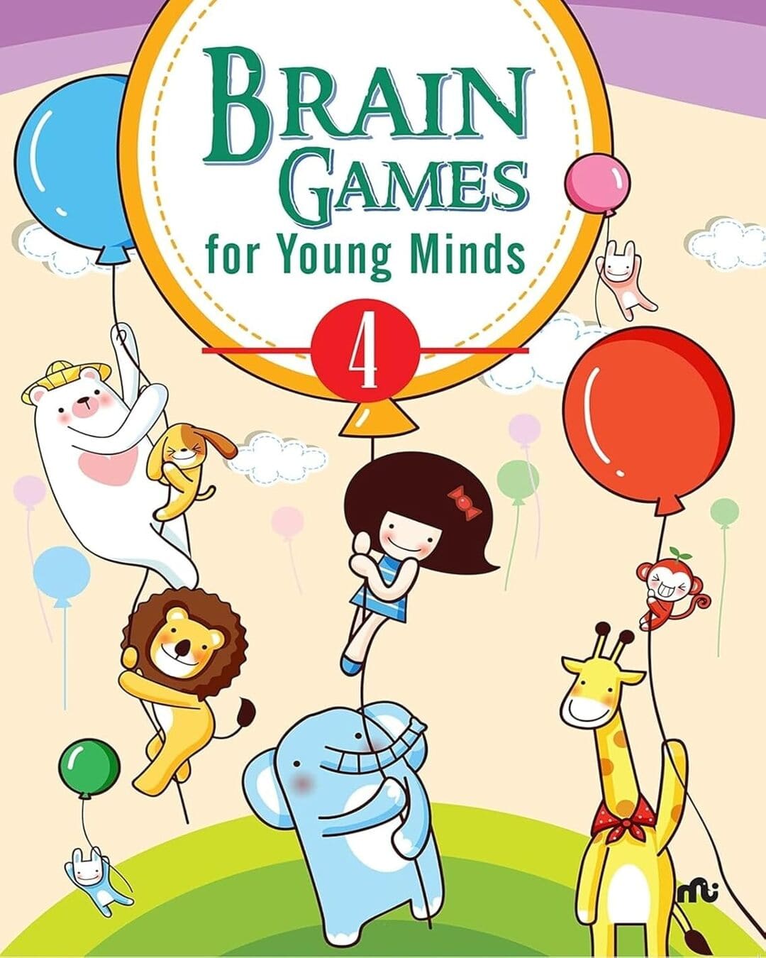 Brain Games For Young Minds (volume 4) [Paperback]