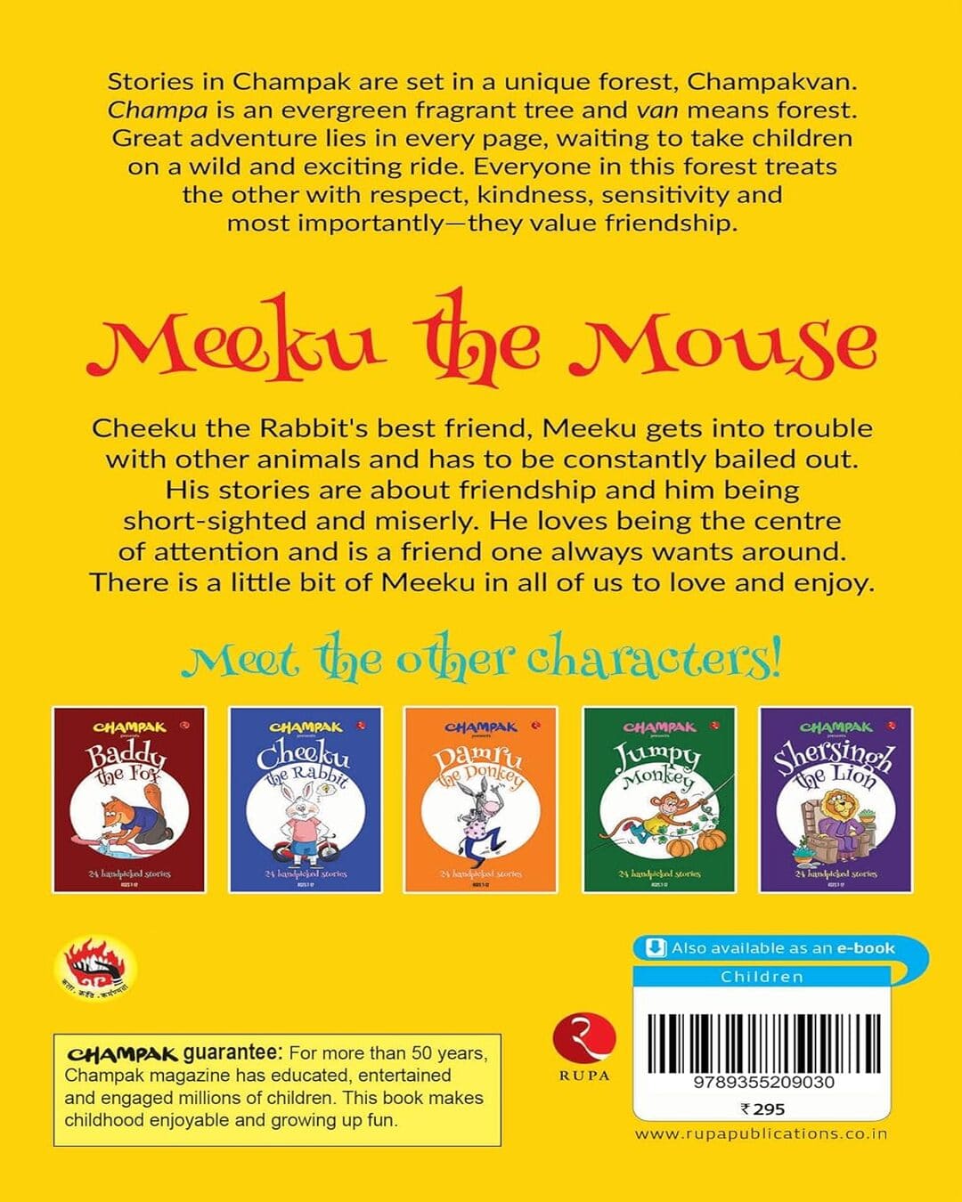 Meeku The Mouse by Champak [Paperback]