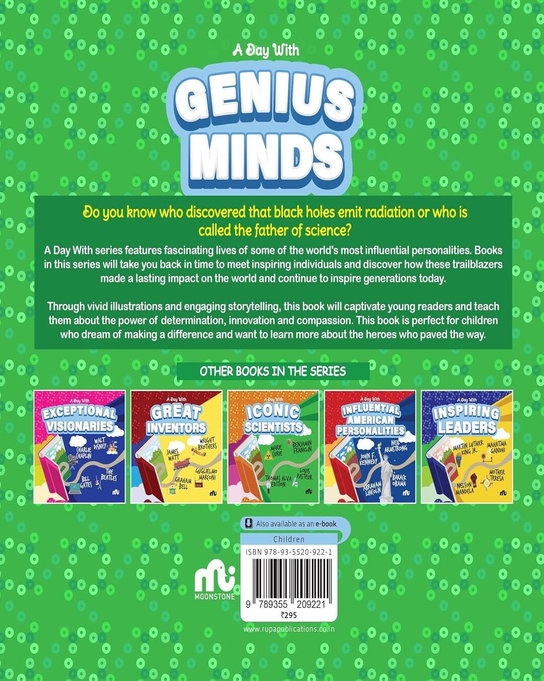 A Day With Genius Minds: Stephen Hawking, Galileo, Newton and Einstein [Paperback]