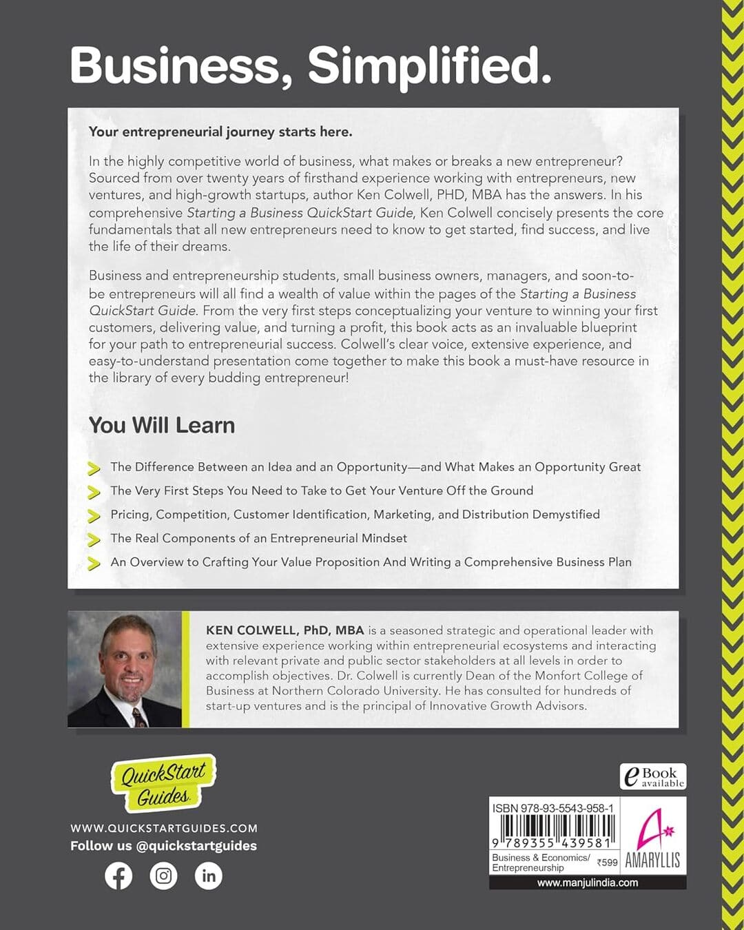 starting-a-business-quickstart-guide-ken-colwell-amaryllis