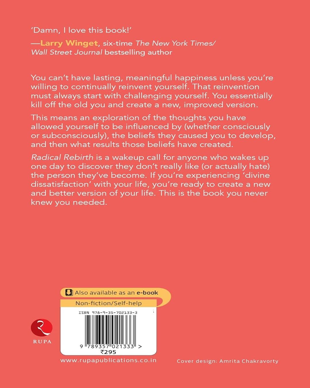 Radical Rebirth: Kill Off The Old You And Create A New Life! by Randy Gage [Paperback]