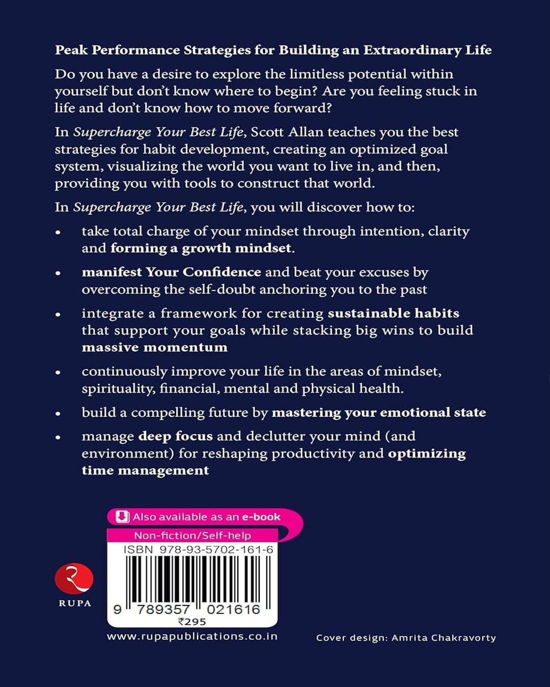 Supercharge Your Best Life: How to Be Bold and Bulletproof by Scott Allan [Paperback]