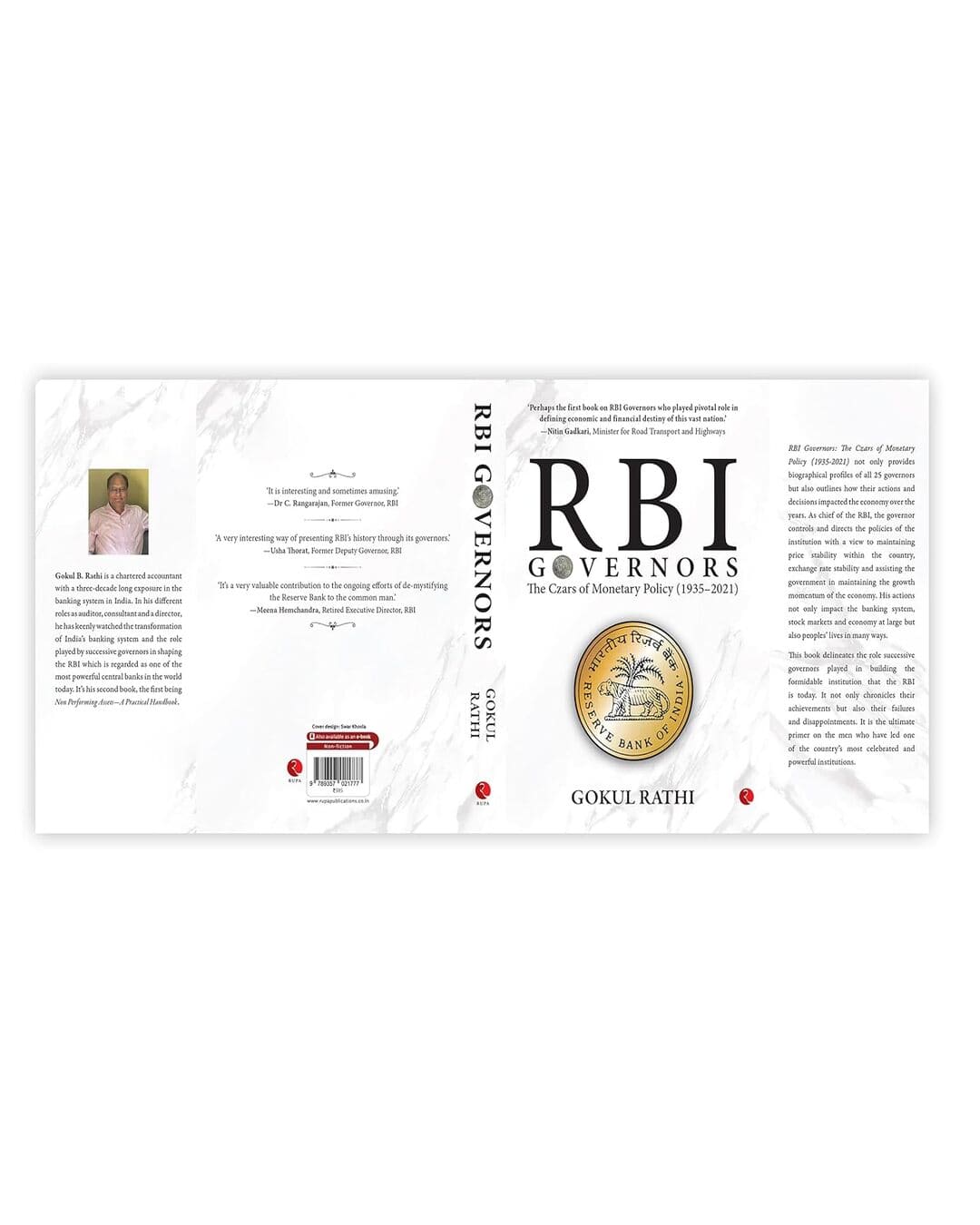 RBI Governors - Demy: The Czars of Monetary Policy (1935-2021) by Gokul Rathi [Hardcover]