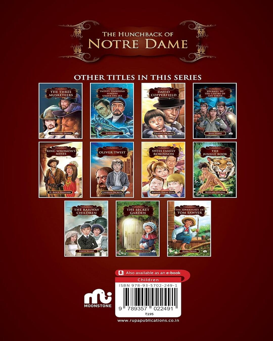 The Hunchback Of Notre Dame by Victor Hugo [Paperback]