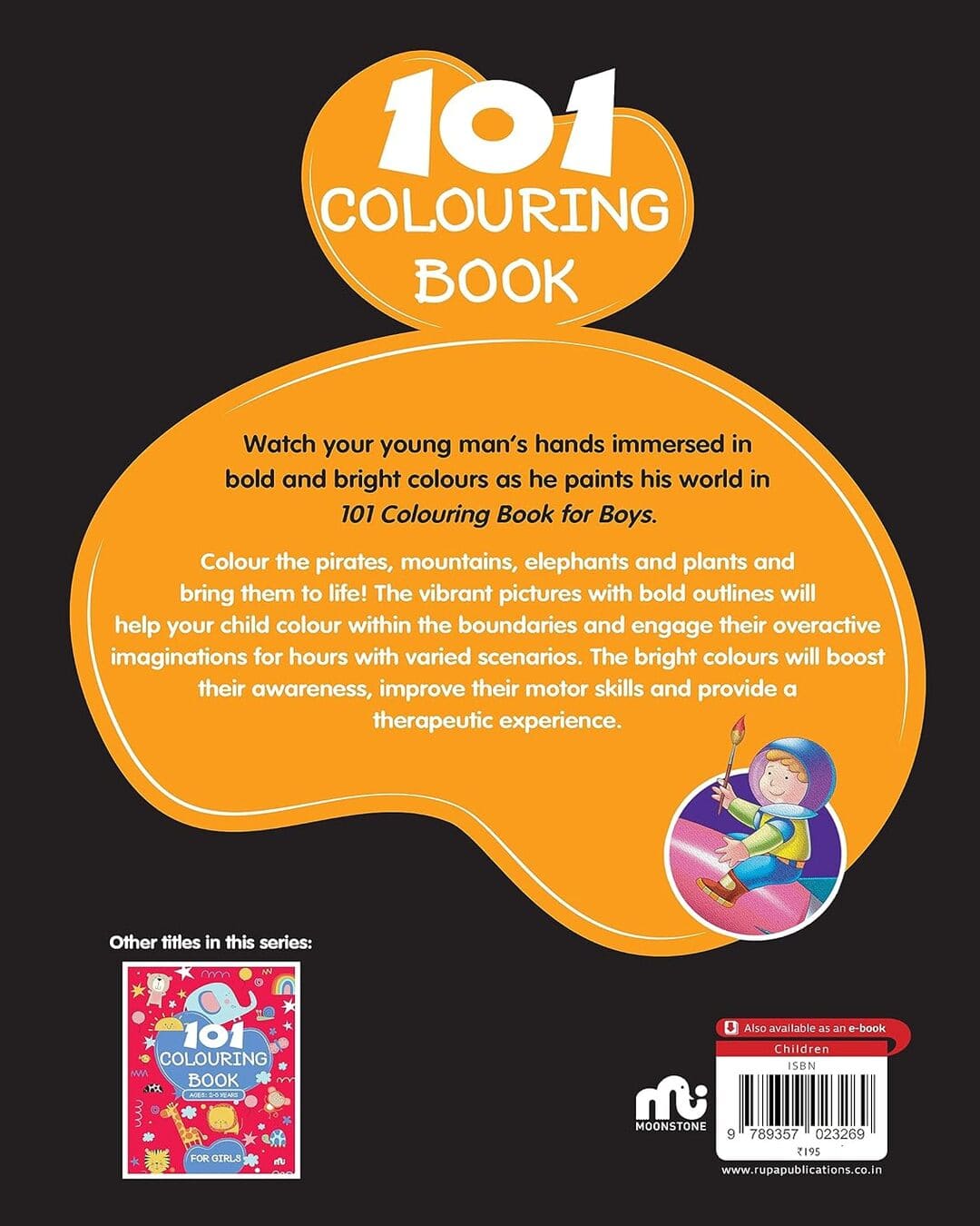 101 Colouring Book For Boys [Paperback]