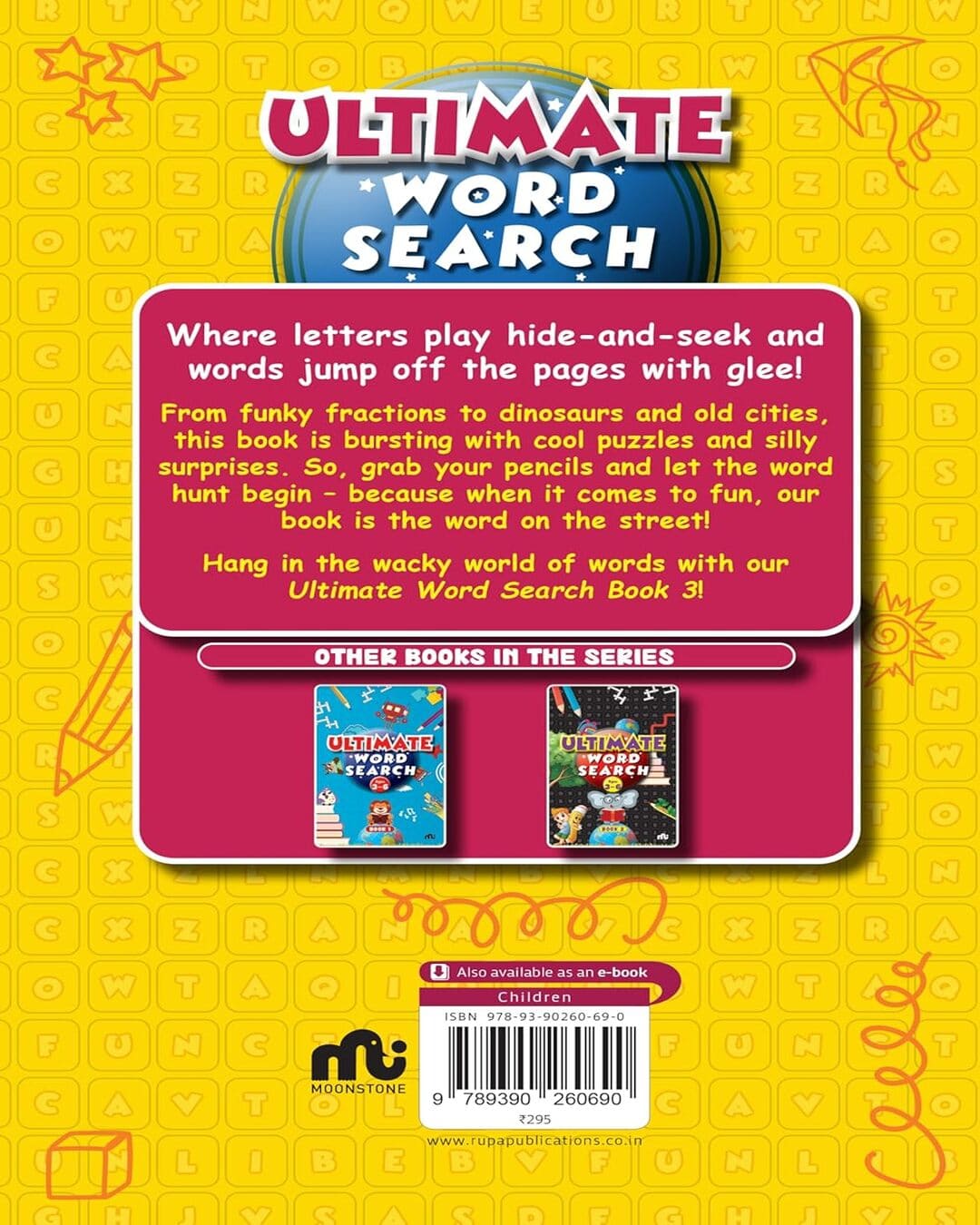 Ultimate Word Search Book 3 by Monnstone [Paperback]