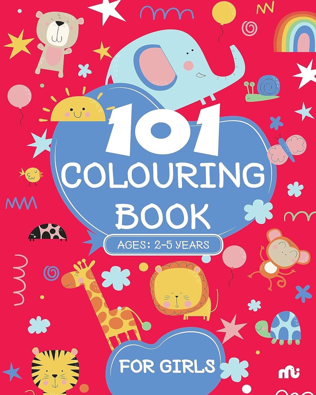 101 Colouring Book For Girls [Paperback]