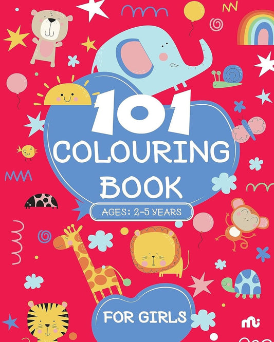 101 Colouring Book For Girls [Paperback]