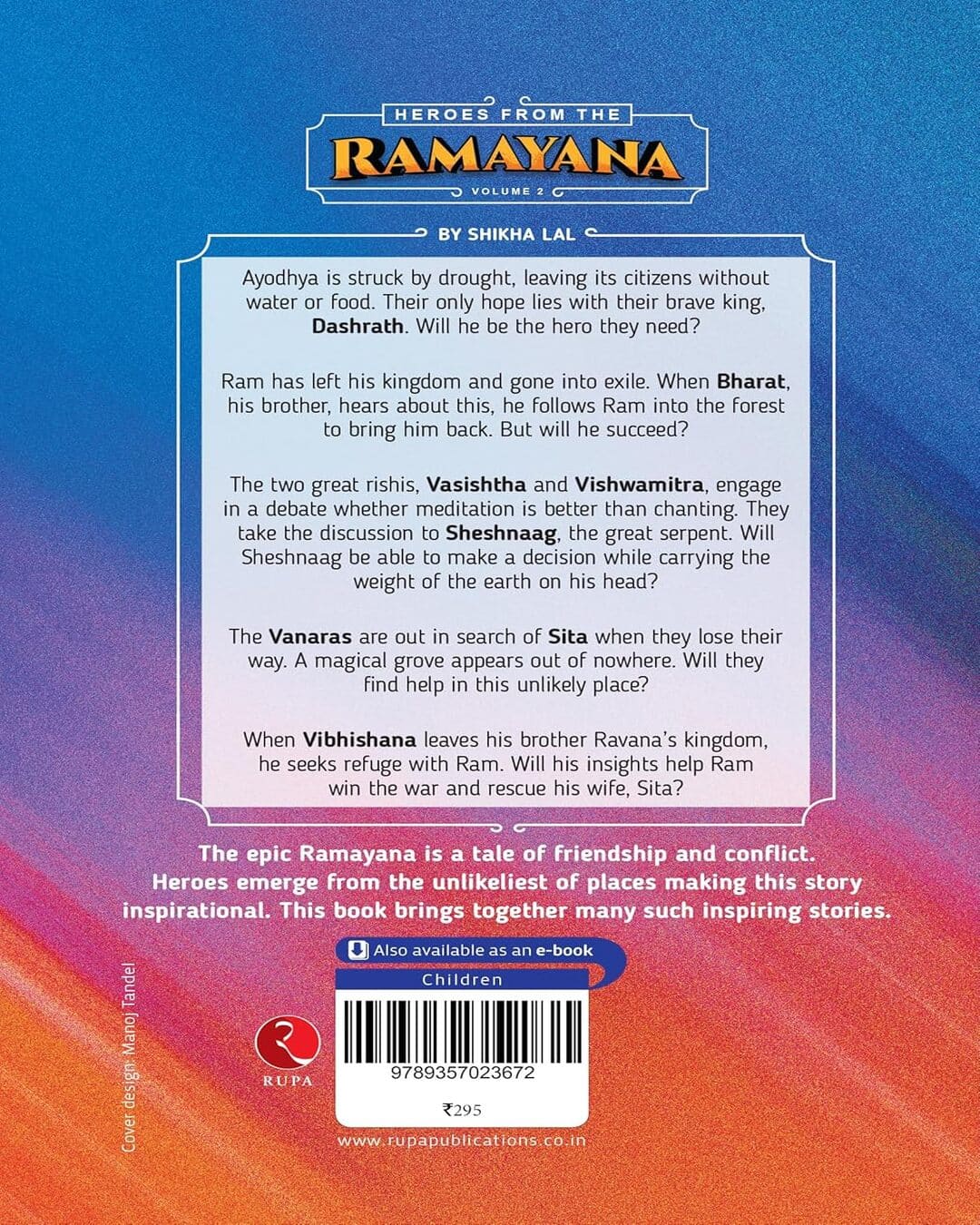 Heroes From The Ramayana Volume 2 by Amar Chitra Katha [Paperback]