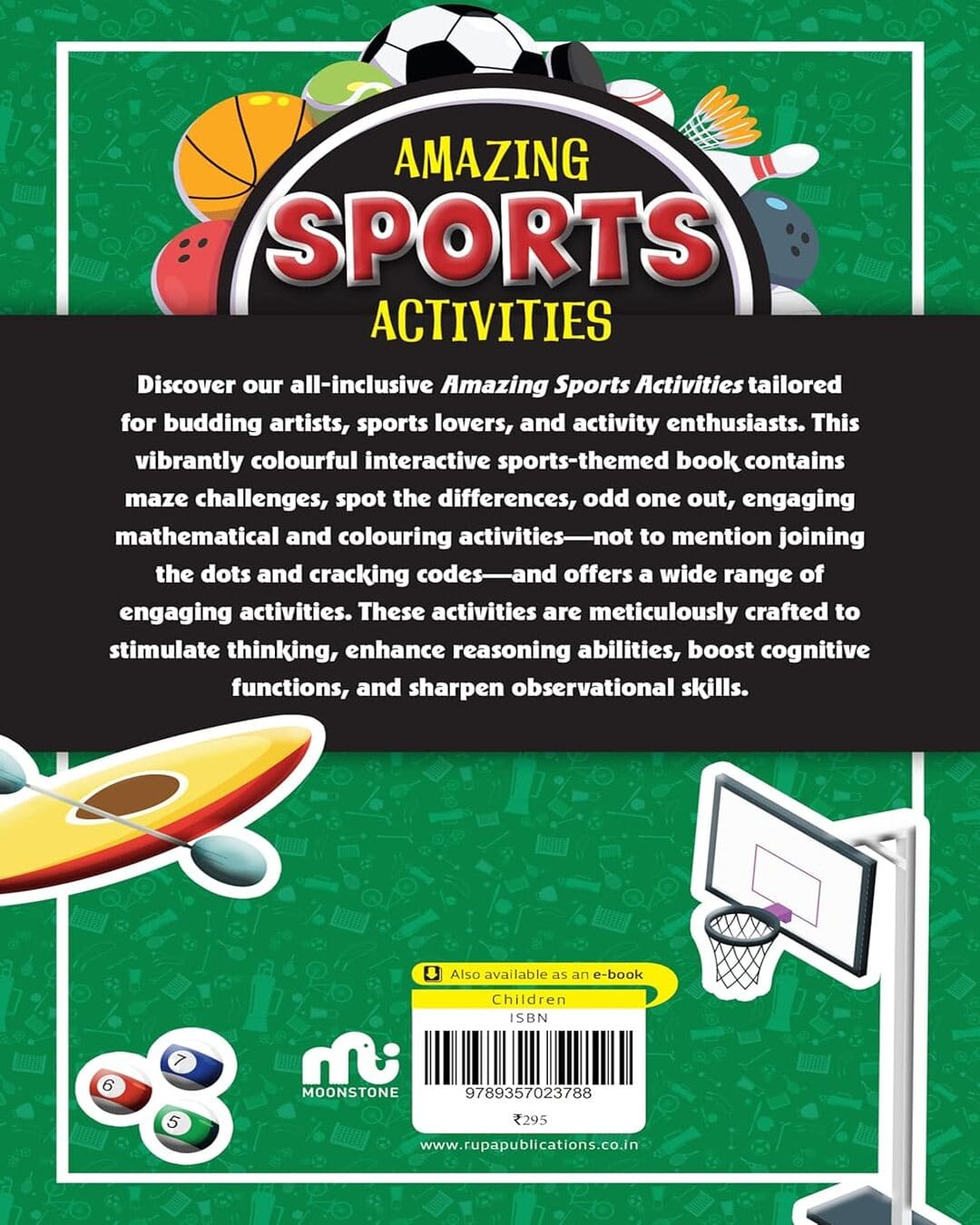 Amazing Sports Activities by Moonstone [Paperback]
