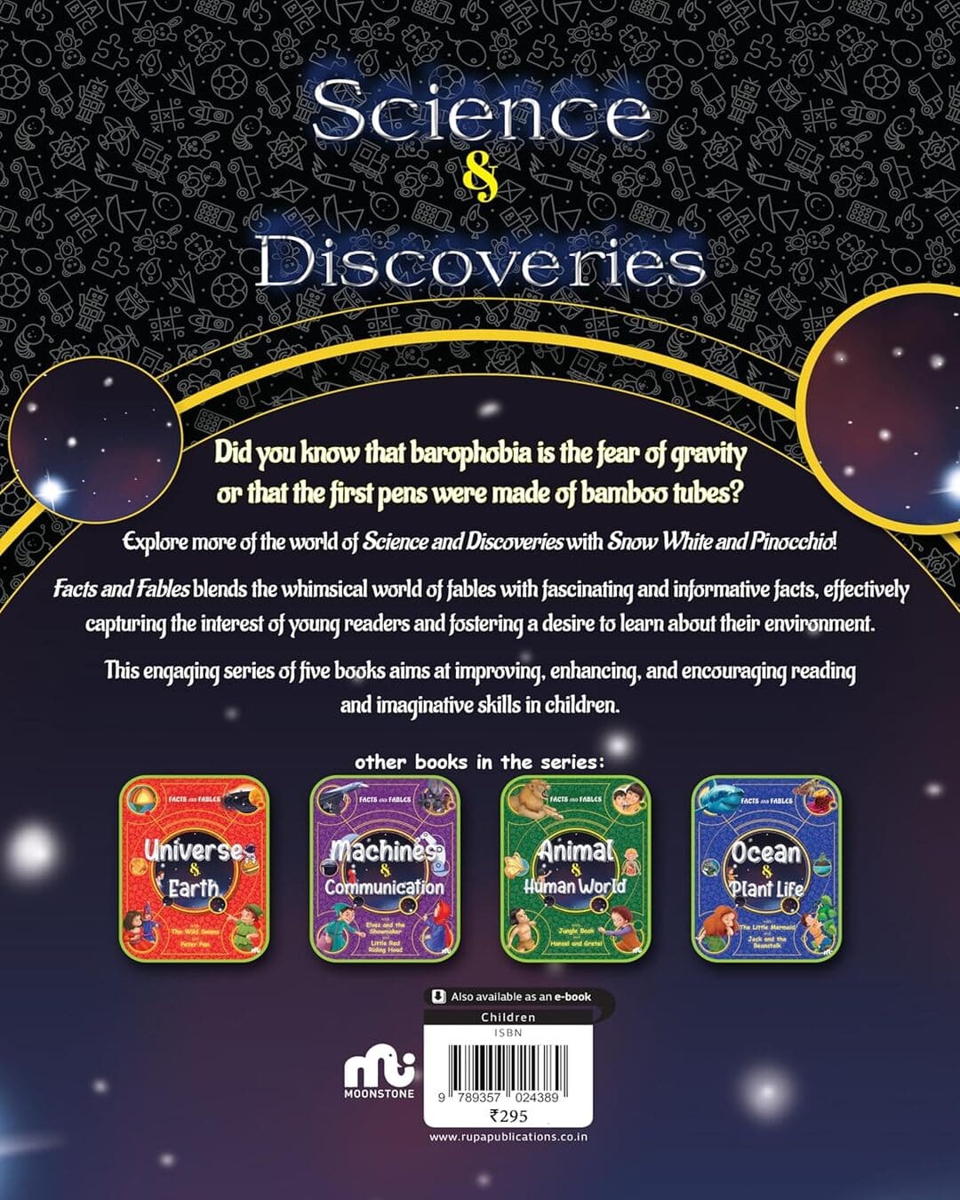 Facts And Fables: Science And Discoveries by Moonstone [Paperback]