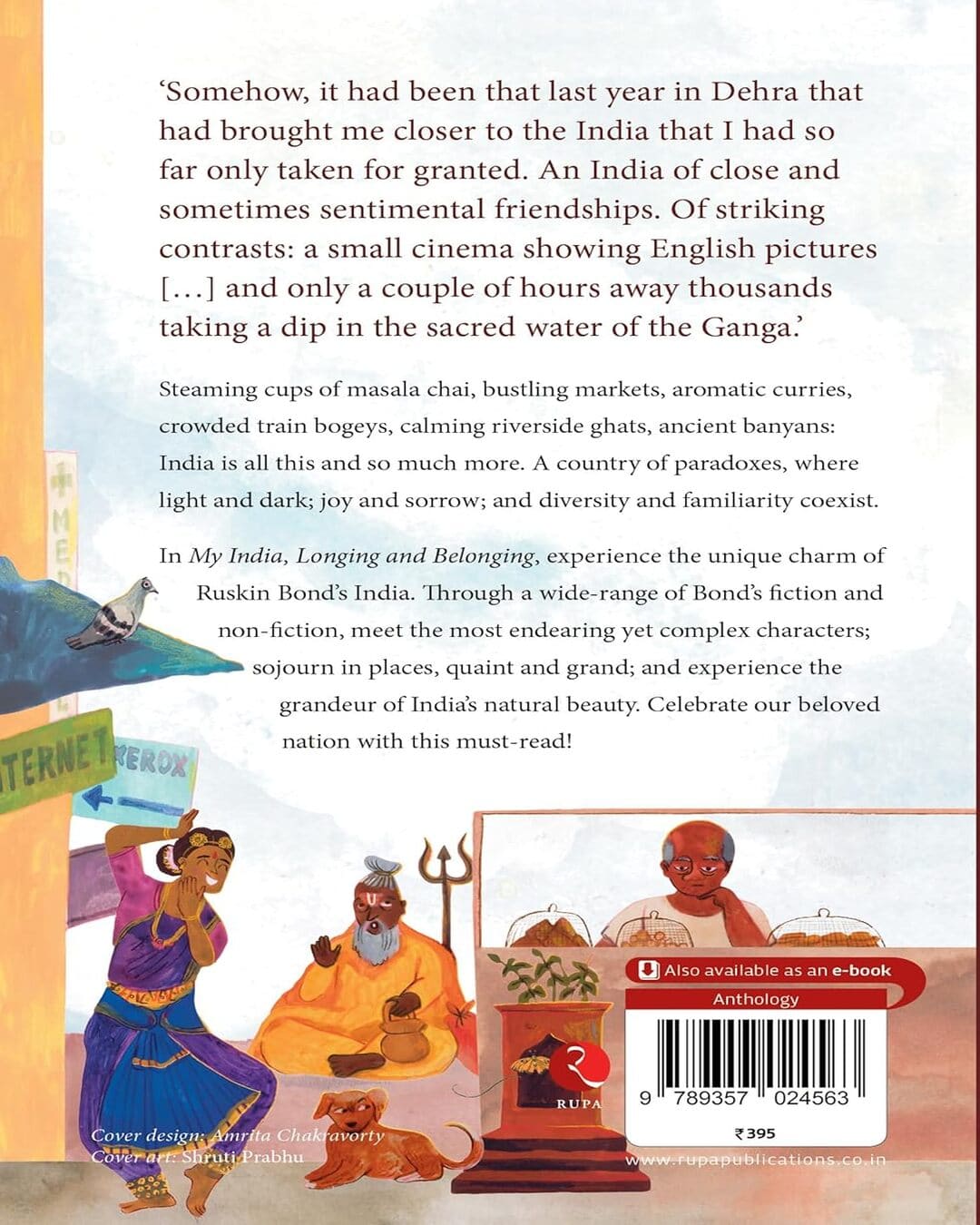 My India, Longing And Belonging by Ruskin Bond [Paperback]