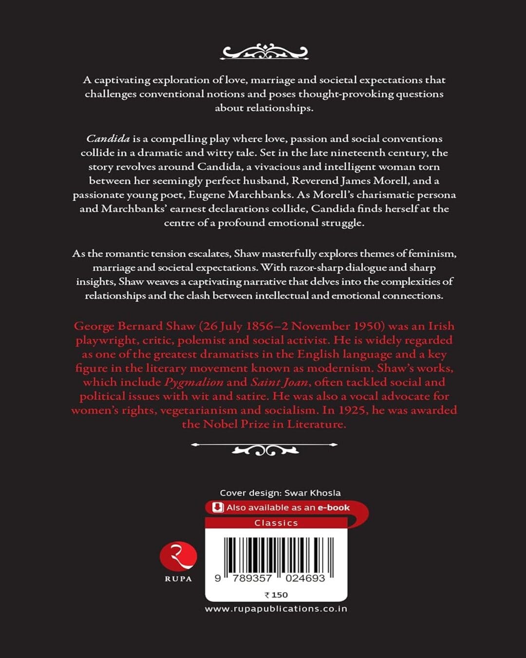 Candida by George Bernard Shaw [Paperback]