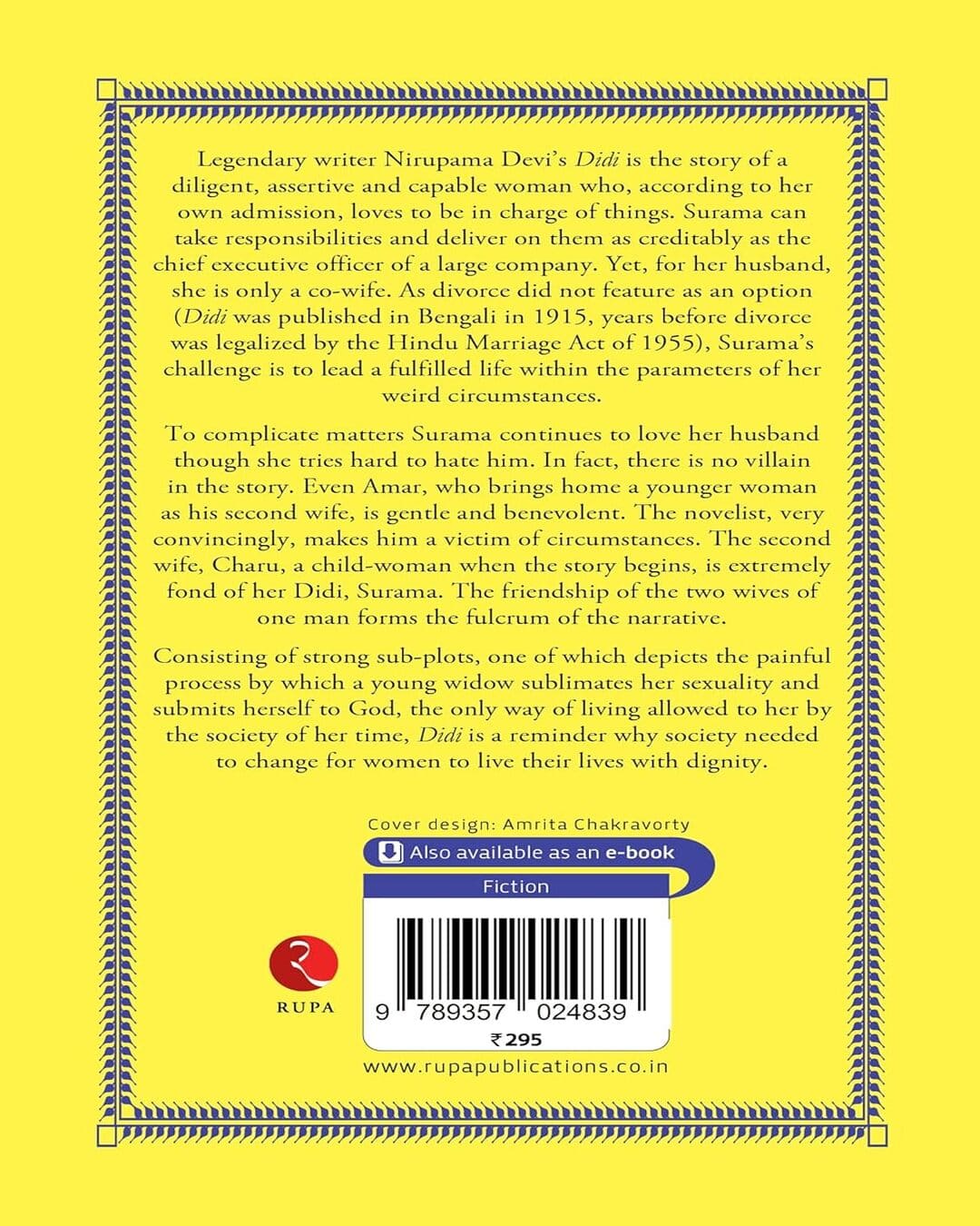 Didi by Nirupama Devi [Paperback]
