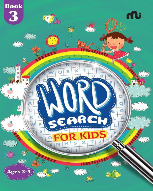 Word Search For Kids Book 3 by Moonstone [Paperback]