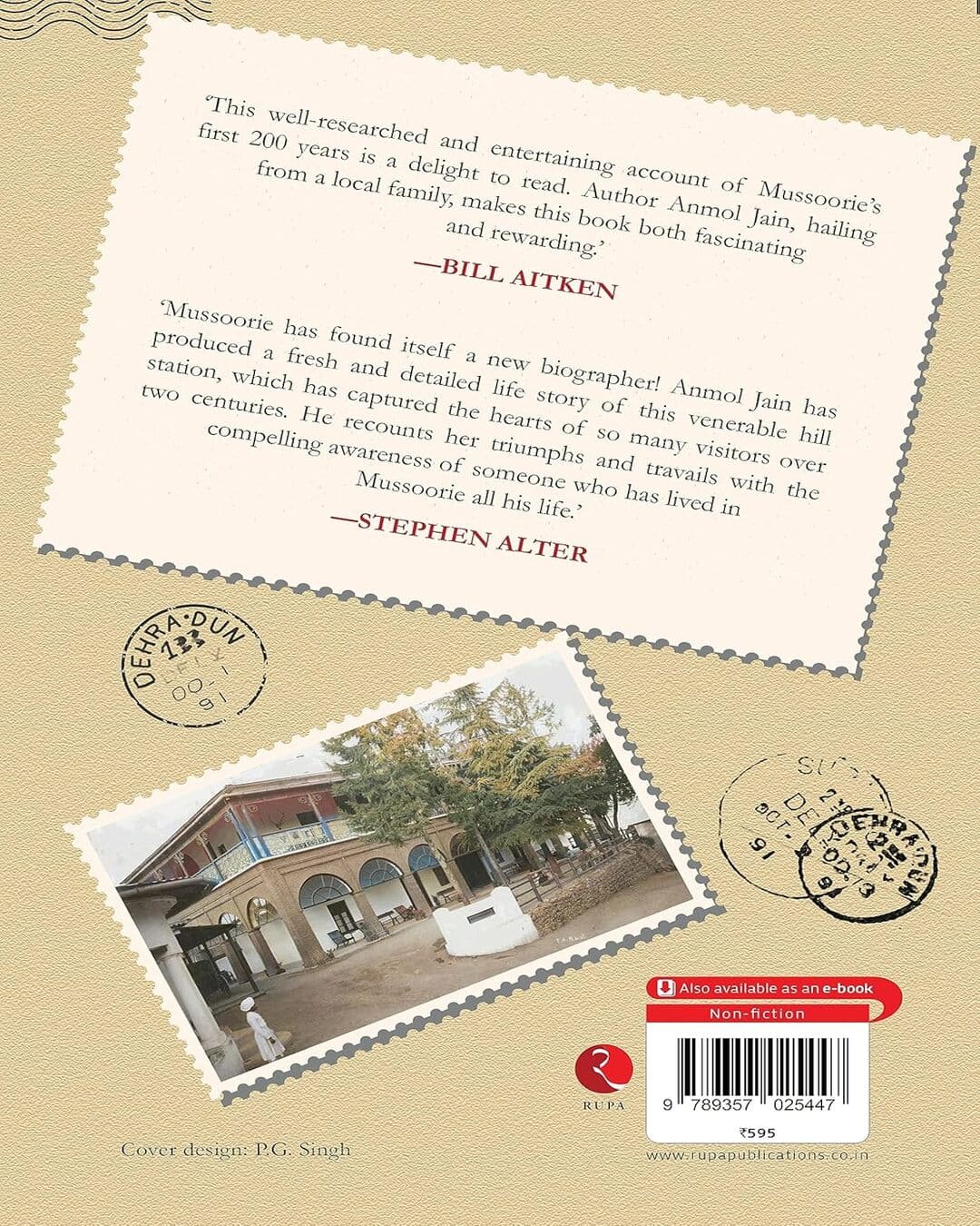 Wanderings in the Land of Mist : The Complete Story of Mussoorie by Anmol Jain [Paperback]