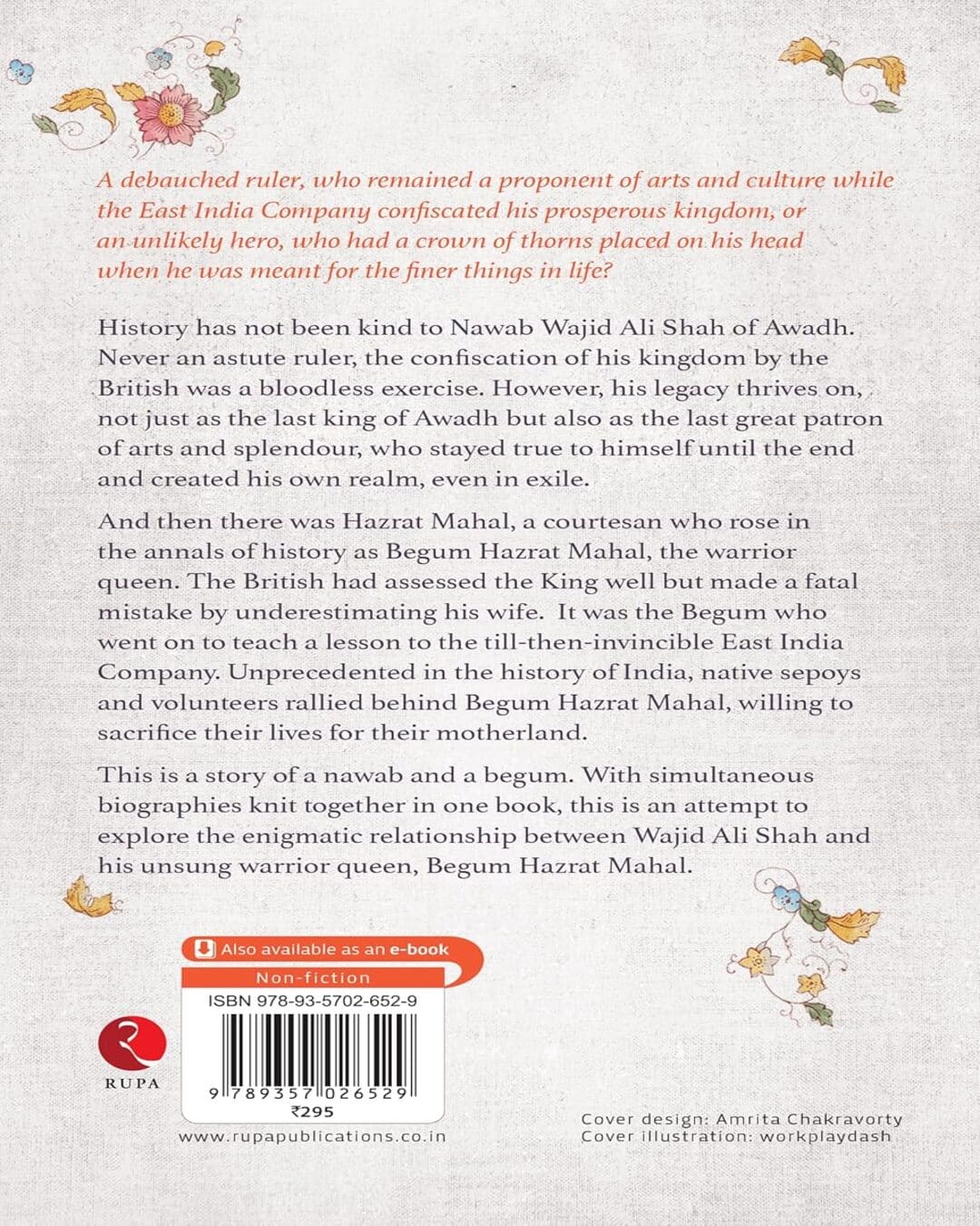 A Nawab And A Begum by Sudipta Mitra [Paperback]